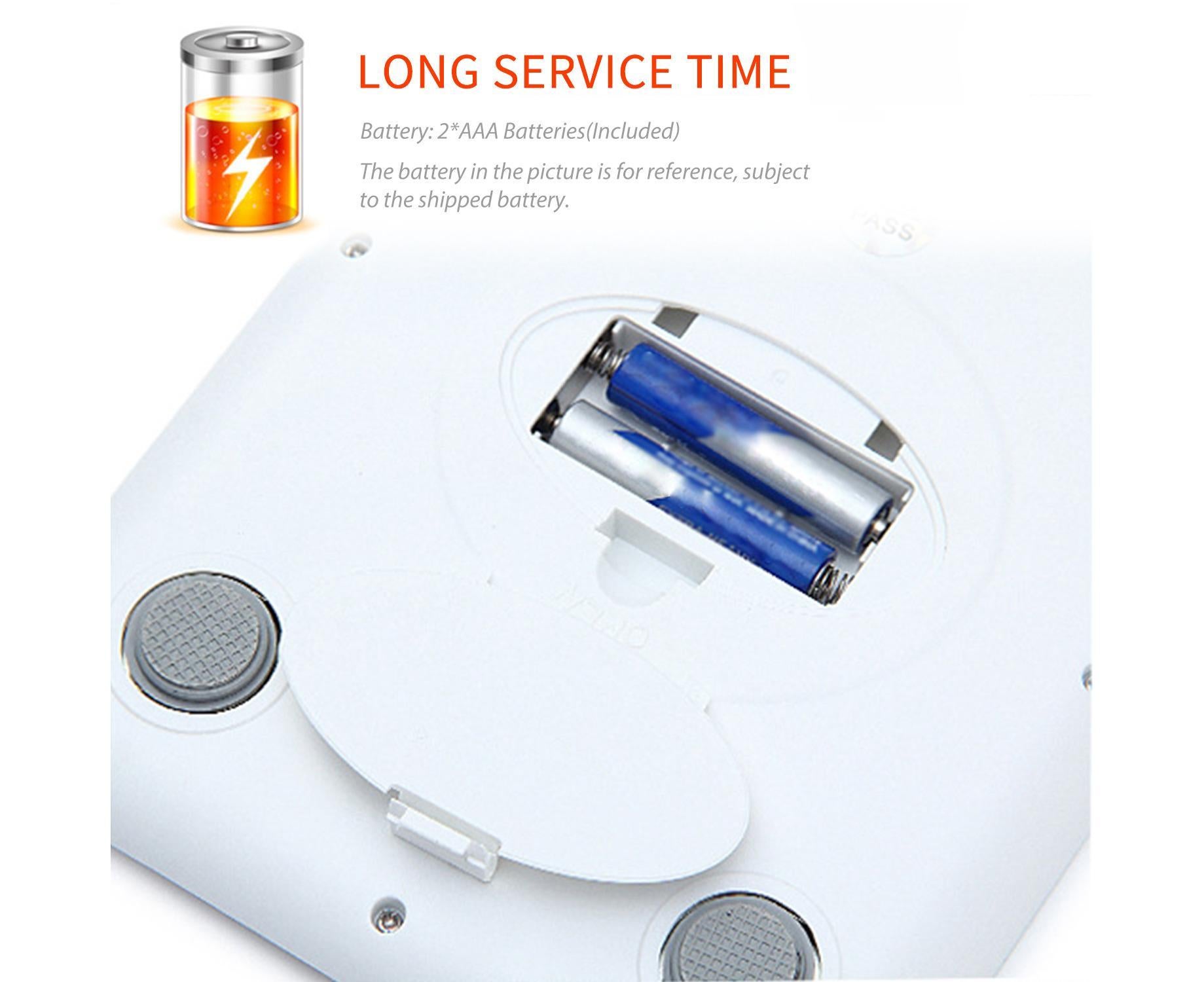 22lb Food Scale Digital Kitchen Scale LCD Display Scale Weight KG G oz ml and lb for Baking and Cooking Stainless Steel Portable Food Scale - Image 4