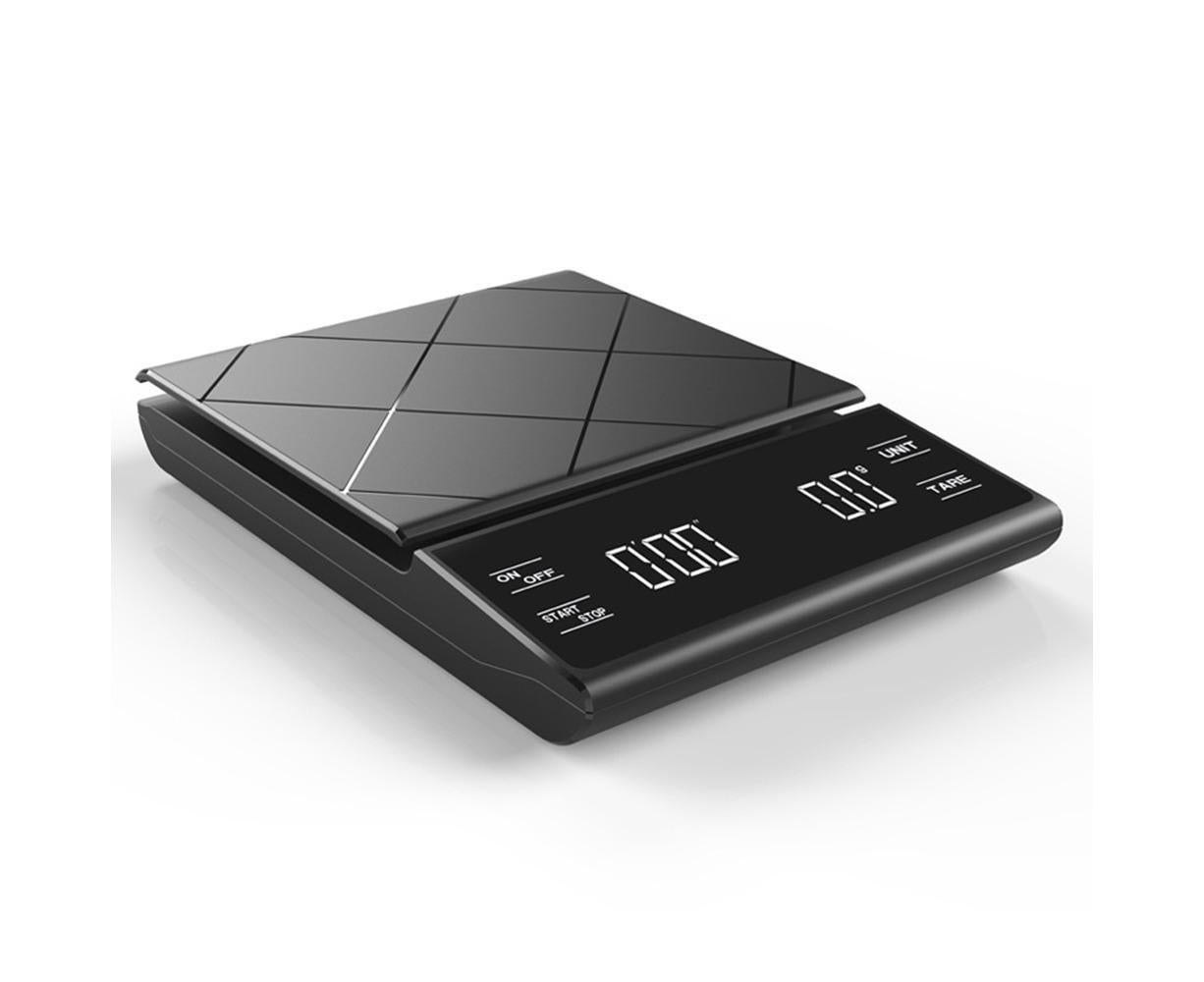 Coffee Scale with Timer Digital Kitchen Scale LED Display Tare Function 3000g/ 0.1g Portable Electronic Scale Grams and Oz for Pour Over - Image 4