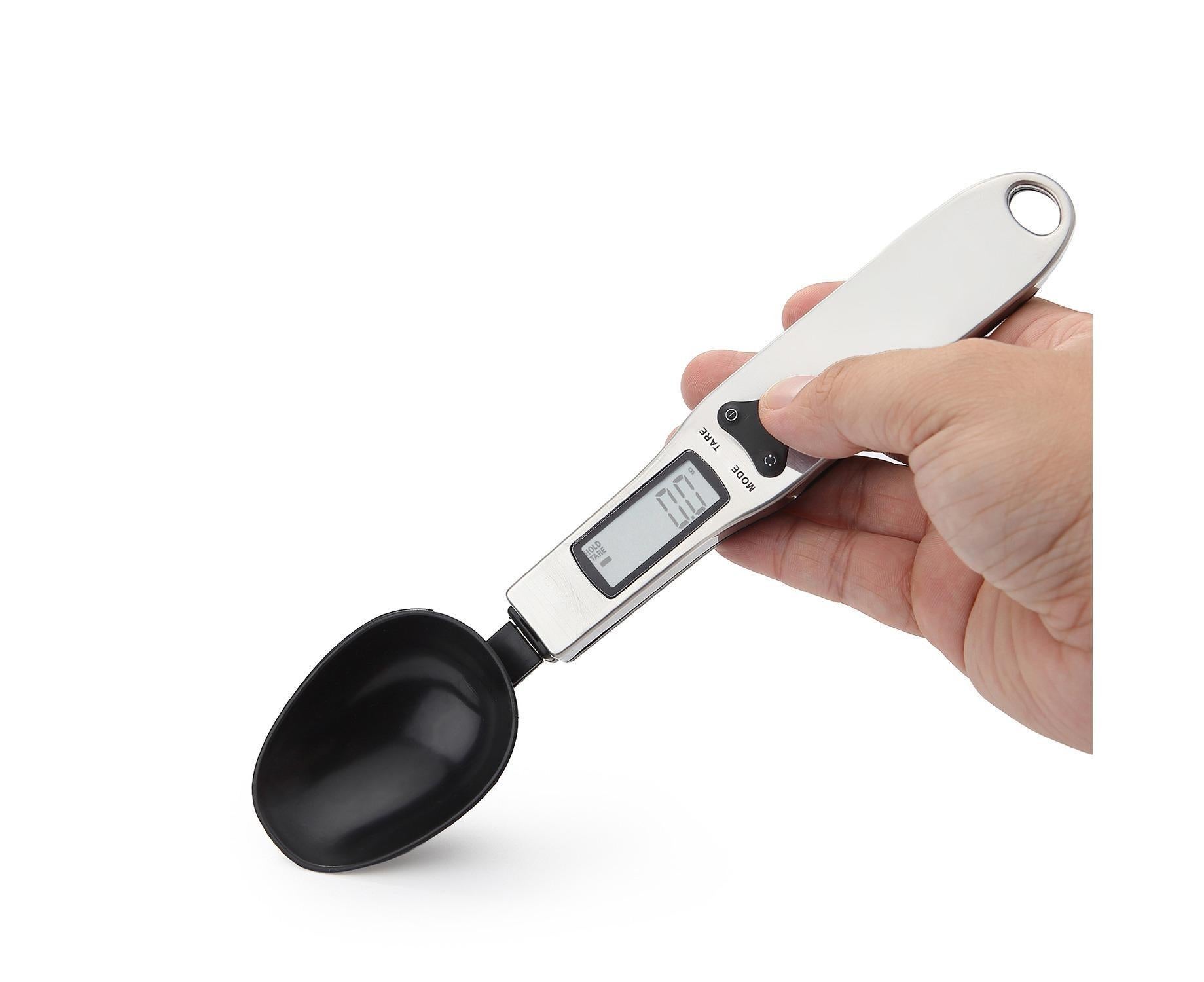 300g Food Spoon Scale Digital Kitchen Spoon Scale LCD Display Scale Weight G OZ GN CT for Baking Cooking Portable Food Scale 0.1g Precise - Image 1