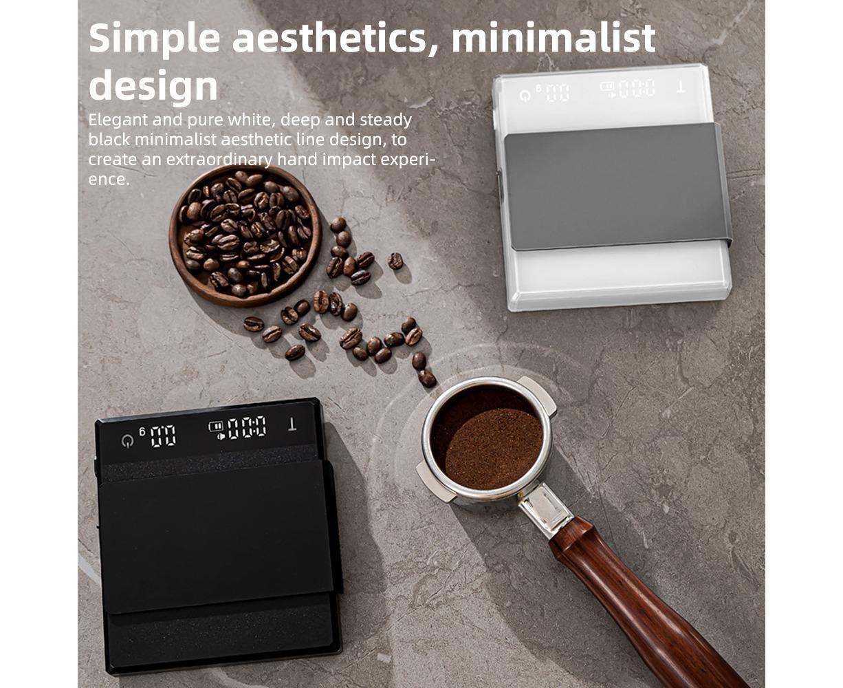 Mini Coffee Scale with Timer, 2kg/0.1g Accurate 3 Modes Type-C Rechargeable Portable Digital Scale for Espresso and Pour Over Coffee with - Image 5