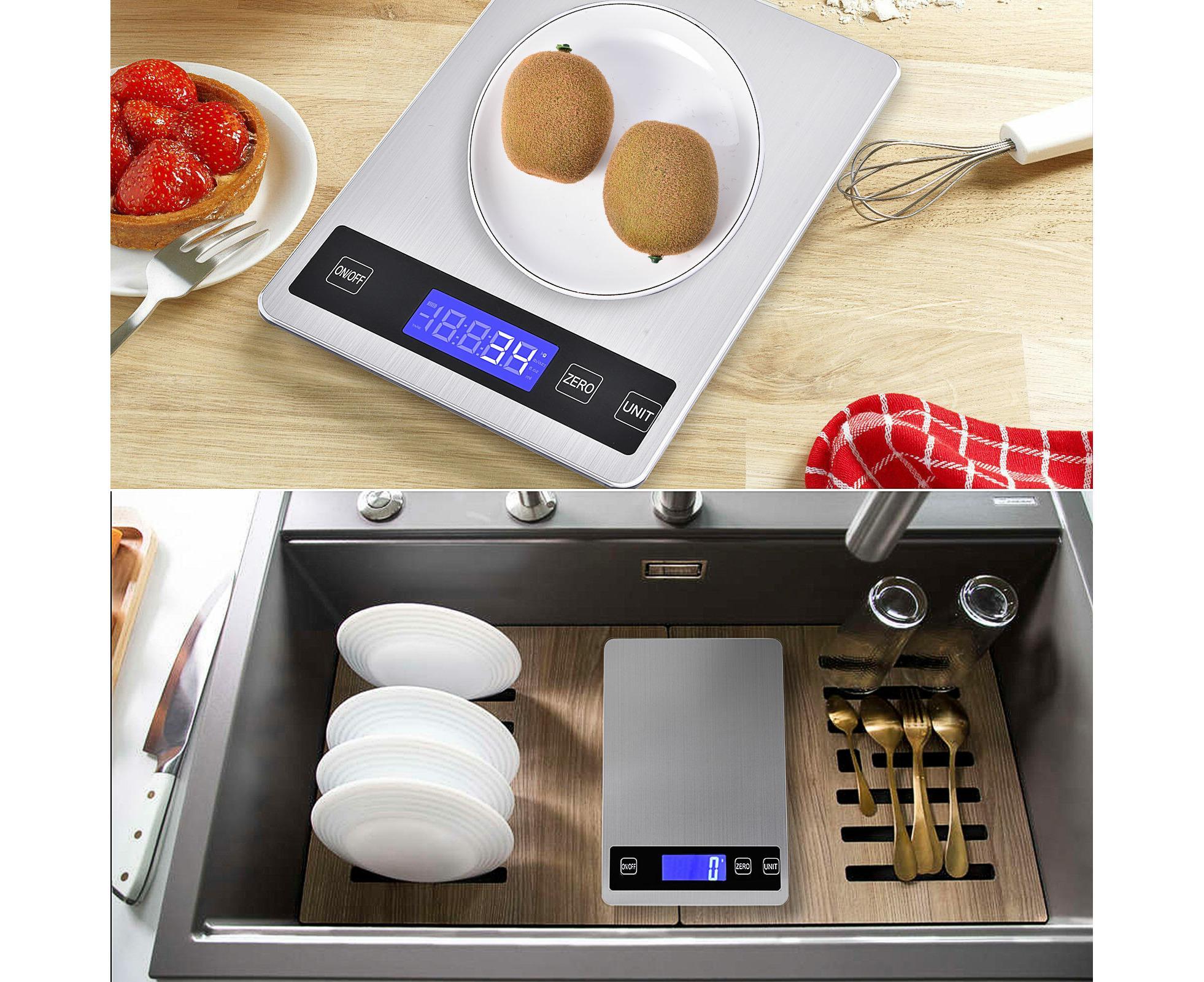 Kitchen Scale Durable Lightweight Electronic Scale Stainless Steel Fast Digital Weight Measure Tool - Image 6