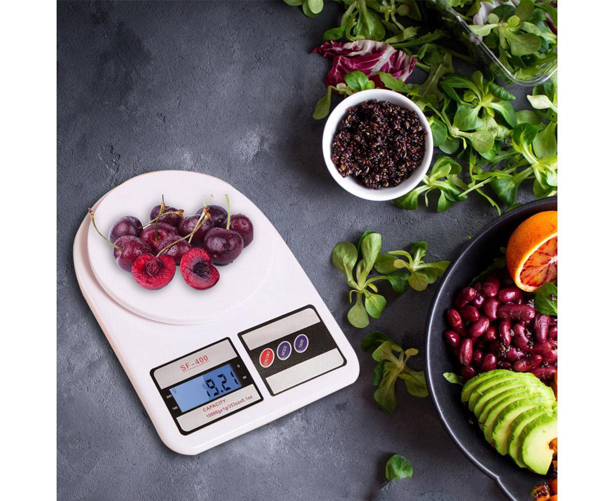 Manufacturers wholesale SF400 high-precision kitchen electronic scales household food electronic scales baking scales dessert scales 7KG/1g - Image 2