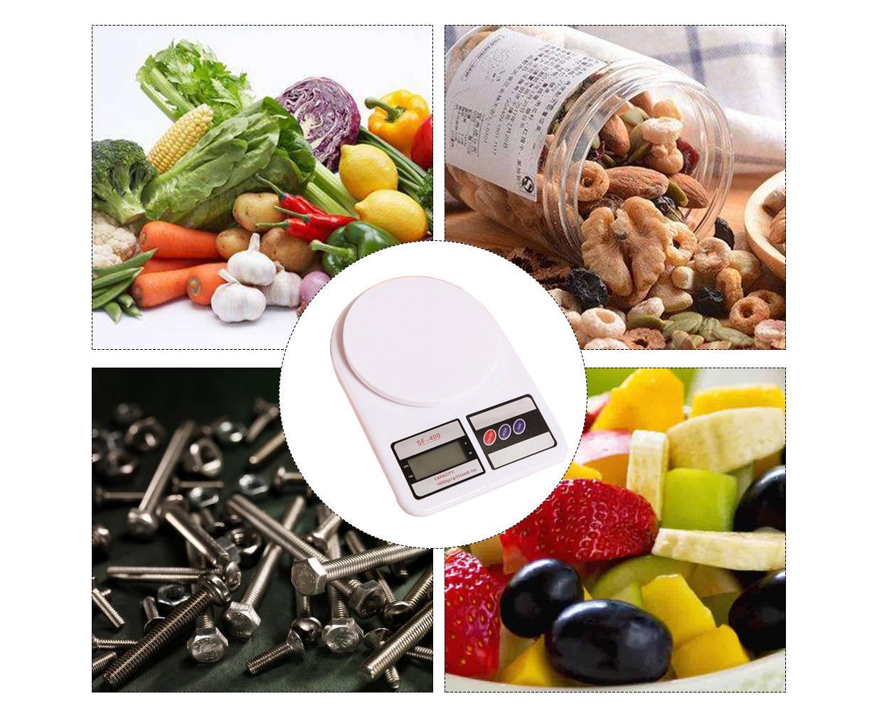 Manufacturers wholesale SF400 high-precision kitchen electronic scales household food electronic scales baking scales dessert scales 7KG/1g - Image 4