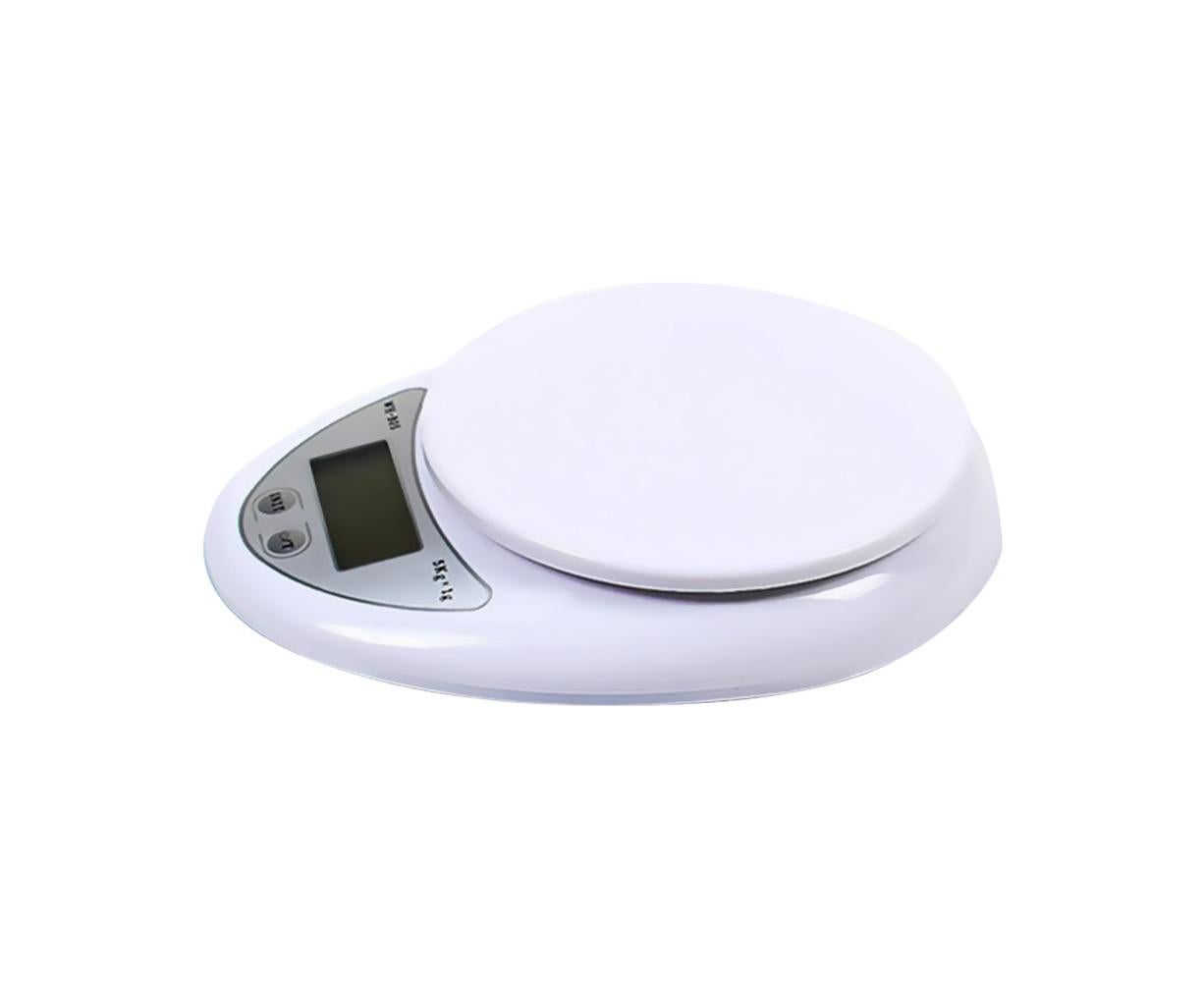 5KG/1g Digital Kitchen Food Scale for Cooking Barking Grams Ounces Pound Kilogram Units Switchable 120s Shutdown Automatically - Image 1