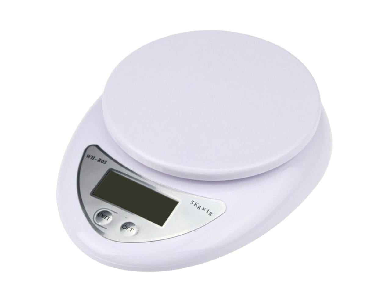 5KG/1g Digital Kitchen Food Scale for Cooking Barking Grams Ounces Pound Kilogram Units Switchable 120s Shutdown Automatically - Image 3