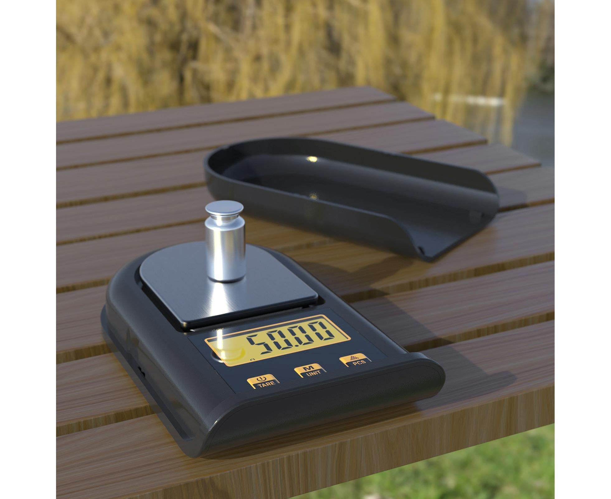 Electronic Kitchen Scale 500g/0.01g Palm Scales with Cal Weight High Precision Pocket Scales Portable Electronic Scales for Flour Category - Image 3
