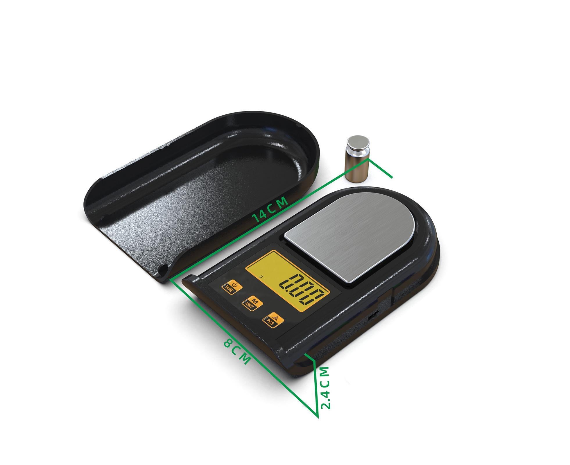 Electronic Kitchen Scale 500g/0.01g Palm Scales with Cal Weight High Precision Pocket Scales Portable Electronic Scales for Flour Category - Image 4