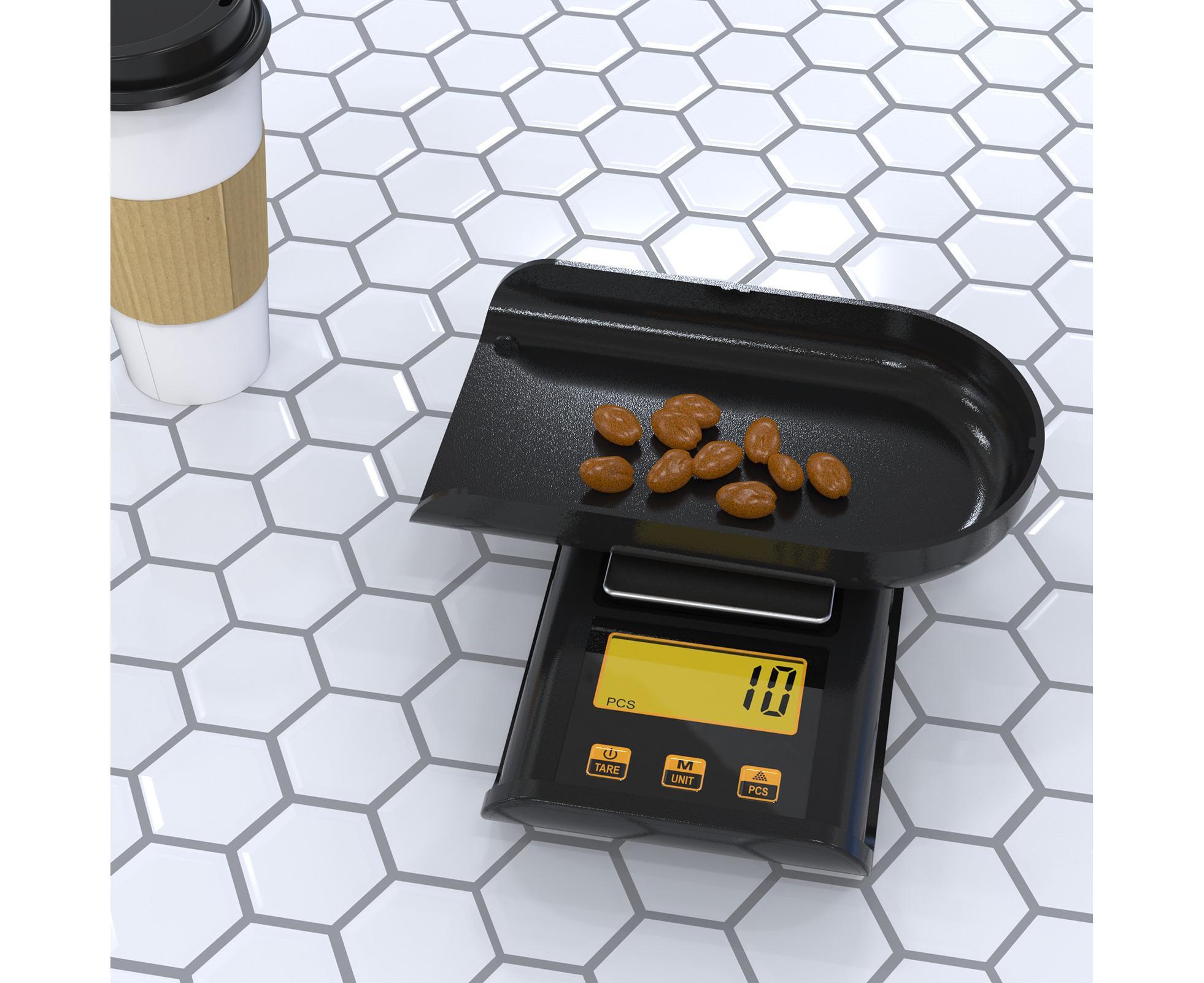 Electronic Kitchen Scale 500g/0.01g Palm Scales with Cal Weight High Precision Pocket Scales Portable Electronic Scales for Flour Category - Image 6