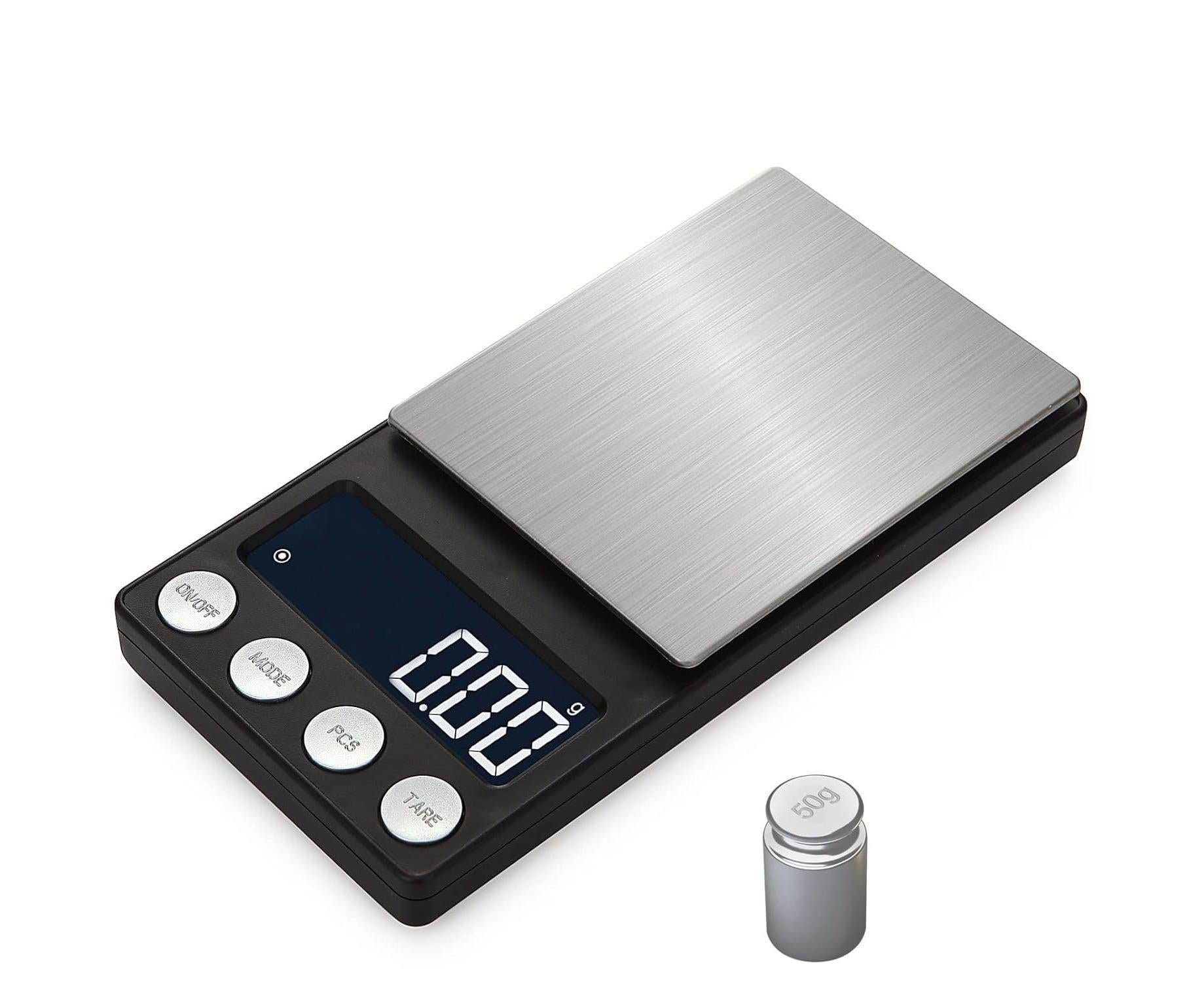 Digital Pocket Mini Scale Precision 0.01g/0.1g LCD Jewelry Gold Diamond Accessories Gram Balance Weight Scales For Kitchen - Image 1
