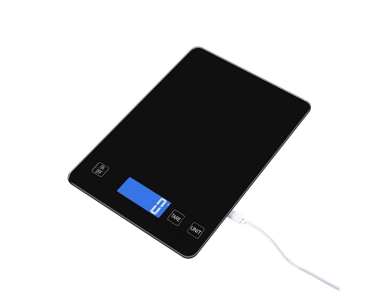 Professional Digital Scale with Waterproof Surface 15kg/1g Mini Baking Scale Portable Jewelry Scale High Precision Kitchen Scale with USB - Image 4