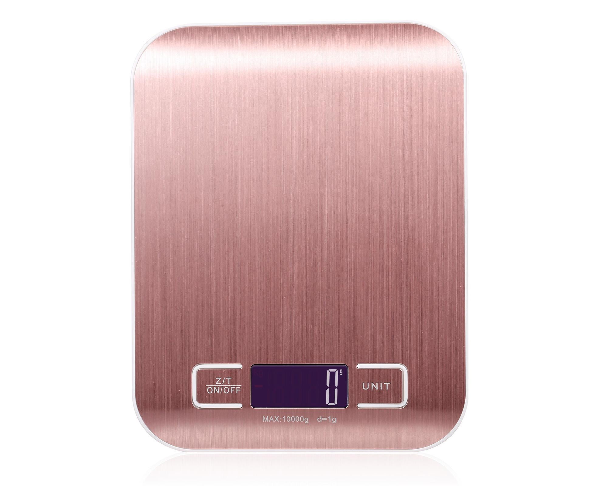 Kitchen Scale Digital Food Scale 10KG Measuring Range for Cooking Baking g lb oz ml kg Milk ml Stainless Steel Battery Operated - Image 2