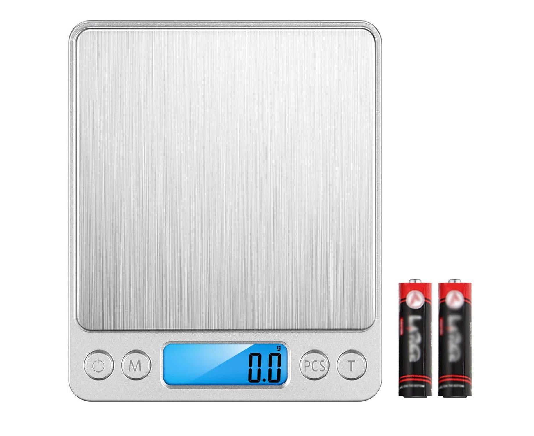 1.1lb Food Scale Digital Kitchen Scale LCD Display Scale Weight G OZ OZT DWT GN CT for Baking Cooking Jewelry Stainless Steel Portable Food - Image 1