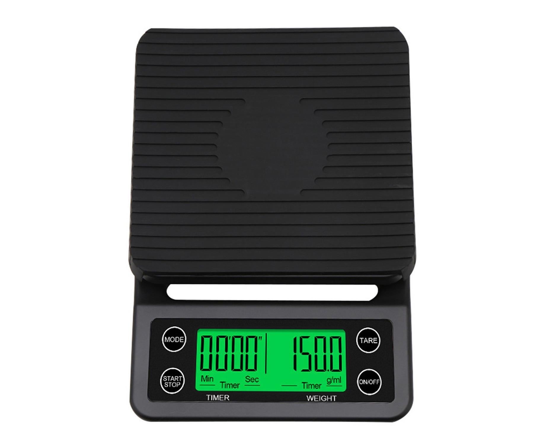 Accurate Electric Kitchen Scale,Coffee Scale with Timer High-precision Kitchen Scale Mini Electronic Platform Scale Food Weighing Scale - Image 1
