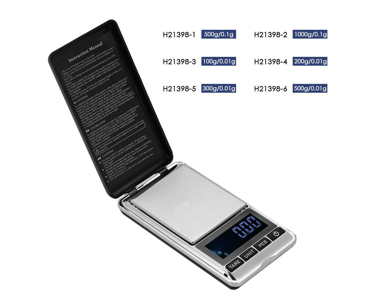 500g/0.01g High-precision Pocket Scale Accurate Kitchen Scale Jewelry Scale Mini Food Scale Electric Kitchen Scale Baking Scale - Image 5