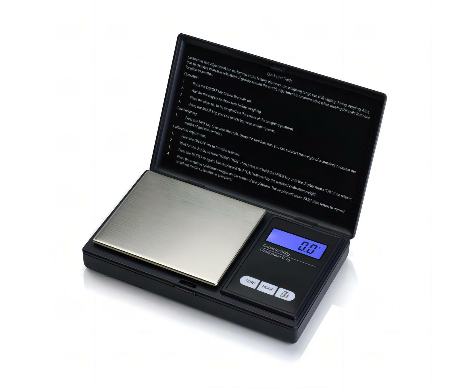 Electronic Pocket Mini Digital Gold Jewellery kitchen Scales 0.1G to 1000 Grams - Image 1