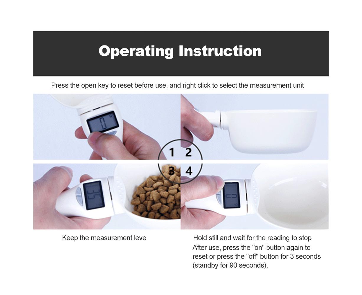 Pet Food Water Scoop Kitchen Scale Spoon - Image 3