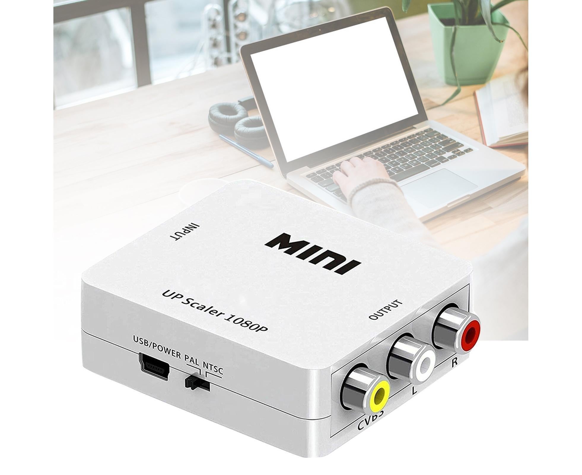 Audio Converter Harmless Environmentally Friendly Lightweight No Power Converter for DVD - White - Image 4