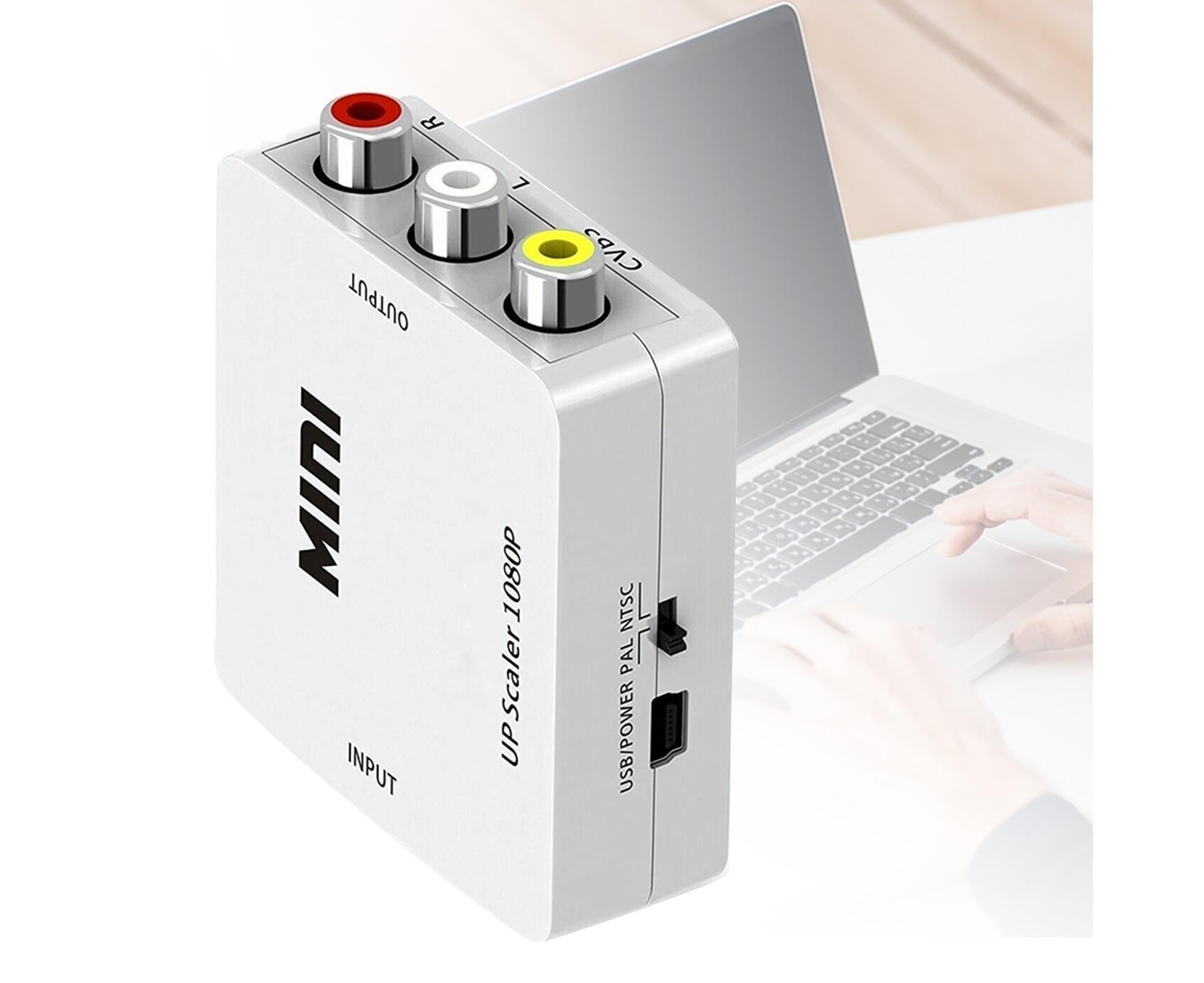 Audio Converter Harmless Environmentally Friendly Lightweight No Power Converter for DVD - White - Image 5