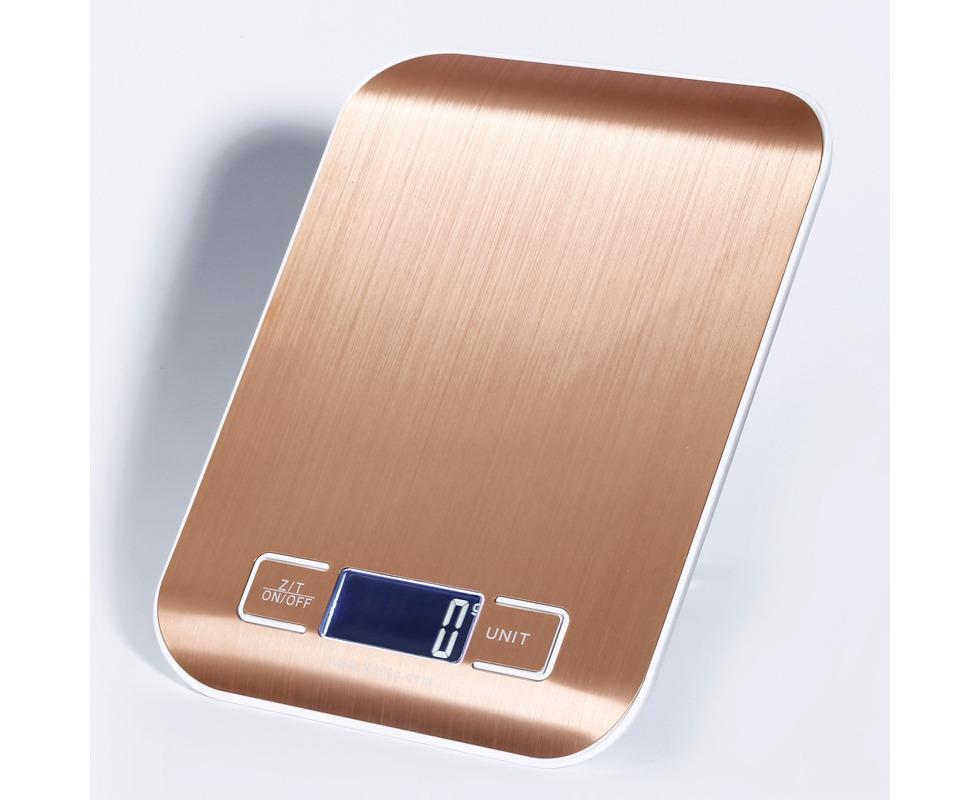 Rechargeable stainless steel electronic weighing kitchen electronic scale 5kg household food scale small gram called baking kitchen scale - Image 3