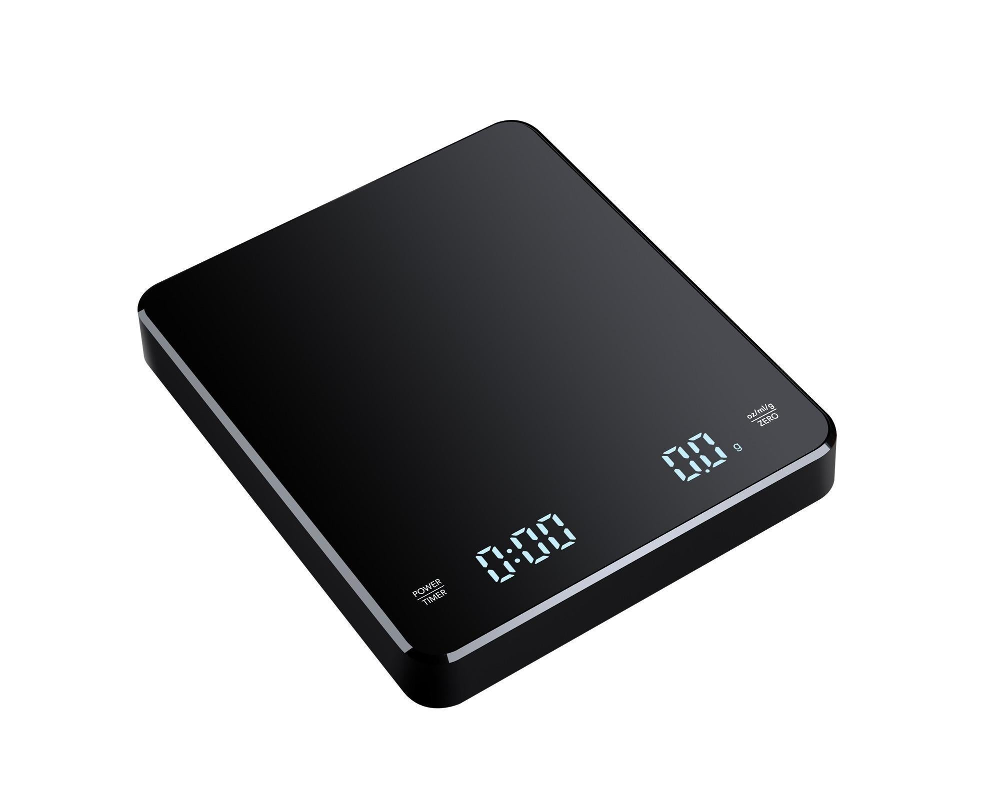 3kg/0.1g Digital Coffee Scale with Timer LED Screen Espresso Scales Rechargeable Electronic Kitchen Scale oz/ml/g High Precision Measuring - Image 1