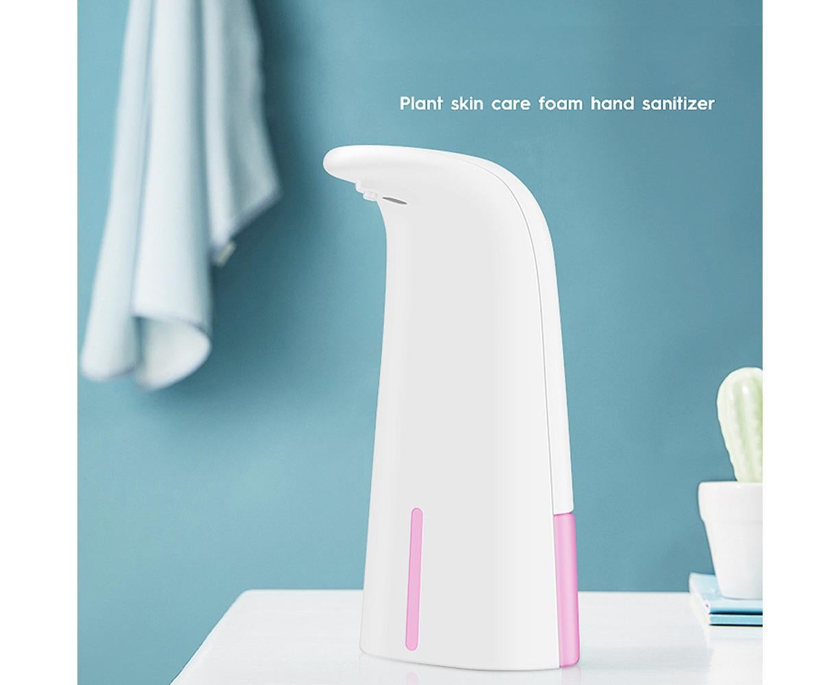 250ml Bathroom Kitchen Touchless Smart Sensor Automatic Liquid Soap Dispenser-White - Image 3