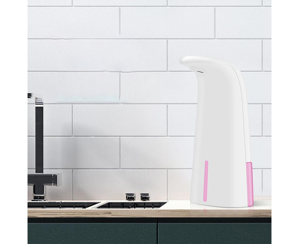 250ml Bathroom Kitchen Touchless Smart Sensor Automatic Liquid Soap Dispenser-White - Image 7