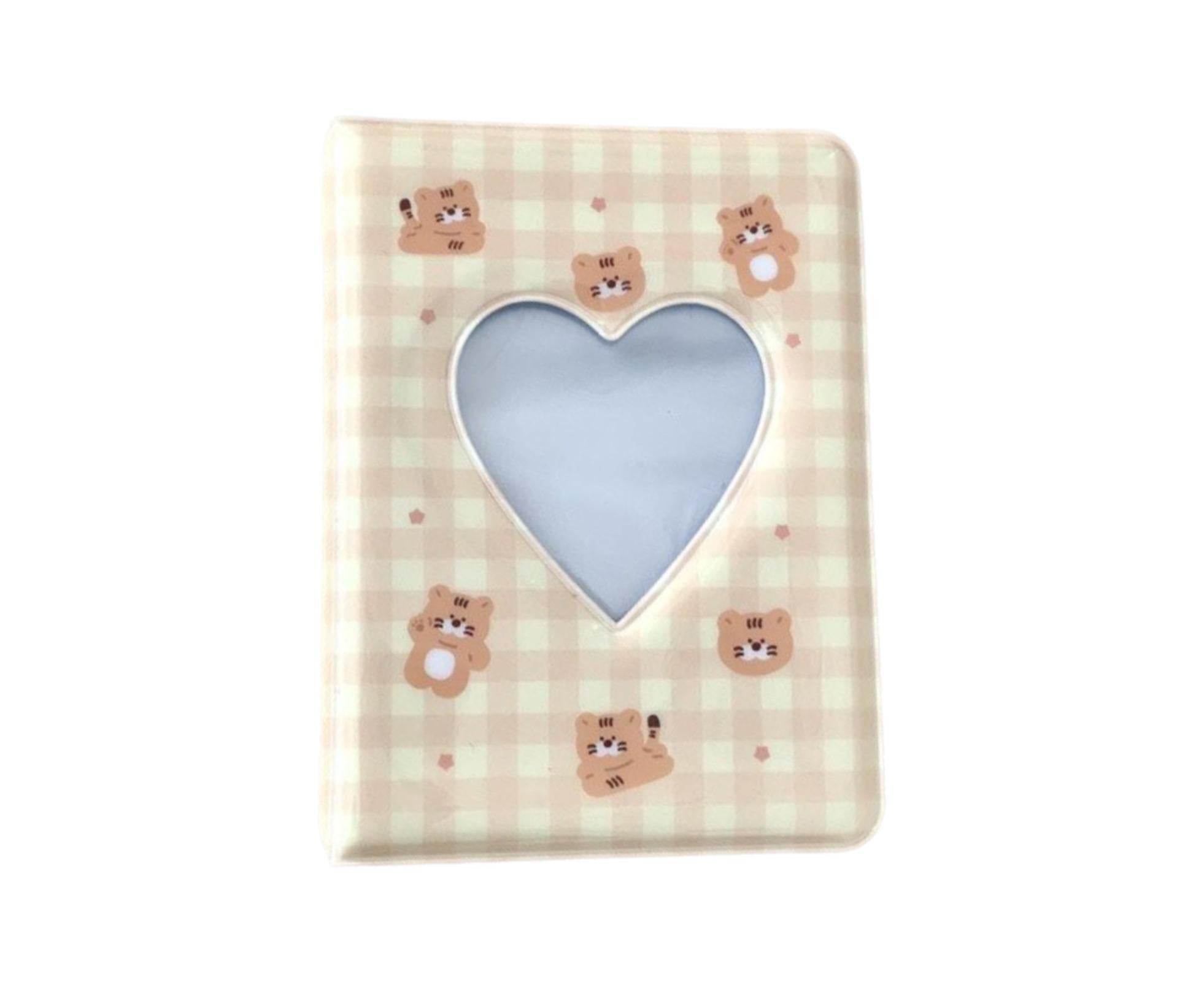 3 Inch 40 Pockets Card Book Waterproof Mini Cartoon Animal Photo Album Storage Pouch Dormitory Supplies - Image 1