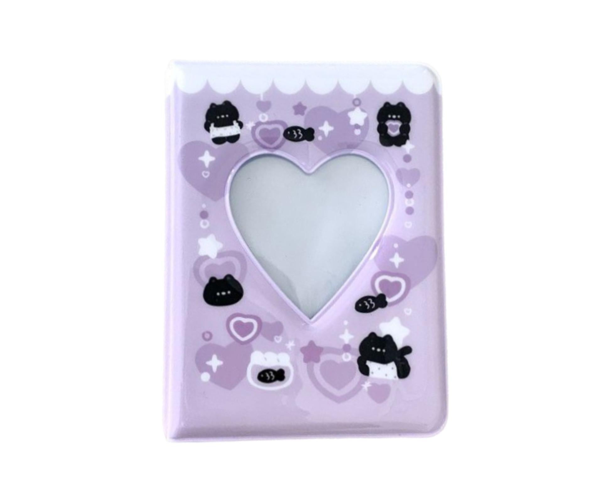3 Inch 40 Pockets Card Book Waterproof Mini Cartoon Animal Photo Album Storage Pouch Dormitory Supplies - Image 1