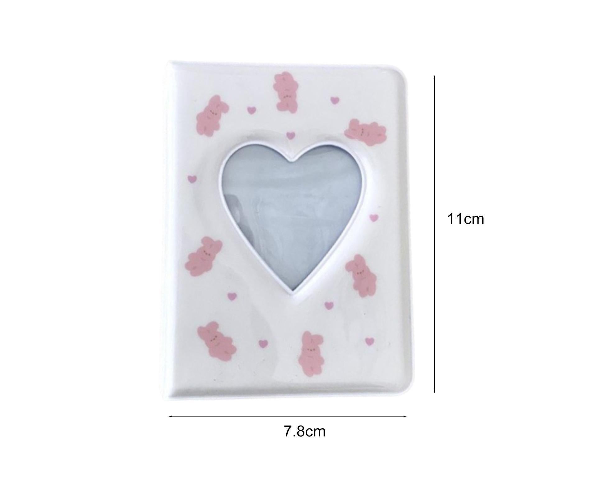3 Inch 40 Pockets Card Book Waterproof Mini Cartoon Animal Photo Album Storage Pouch Dormitory Supplies - Image 2