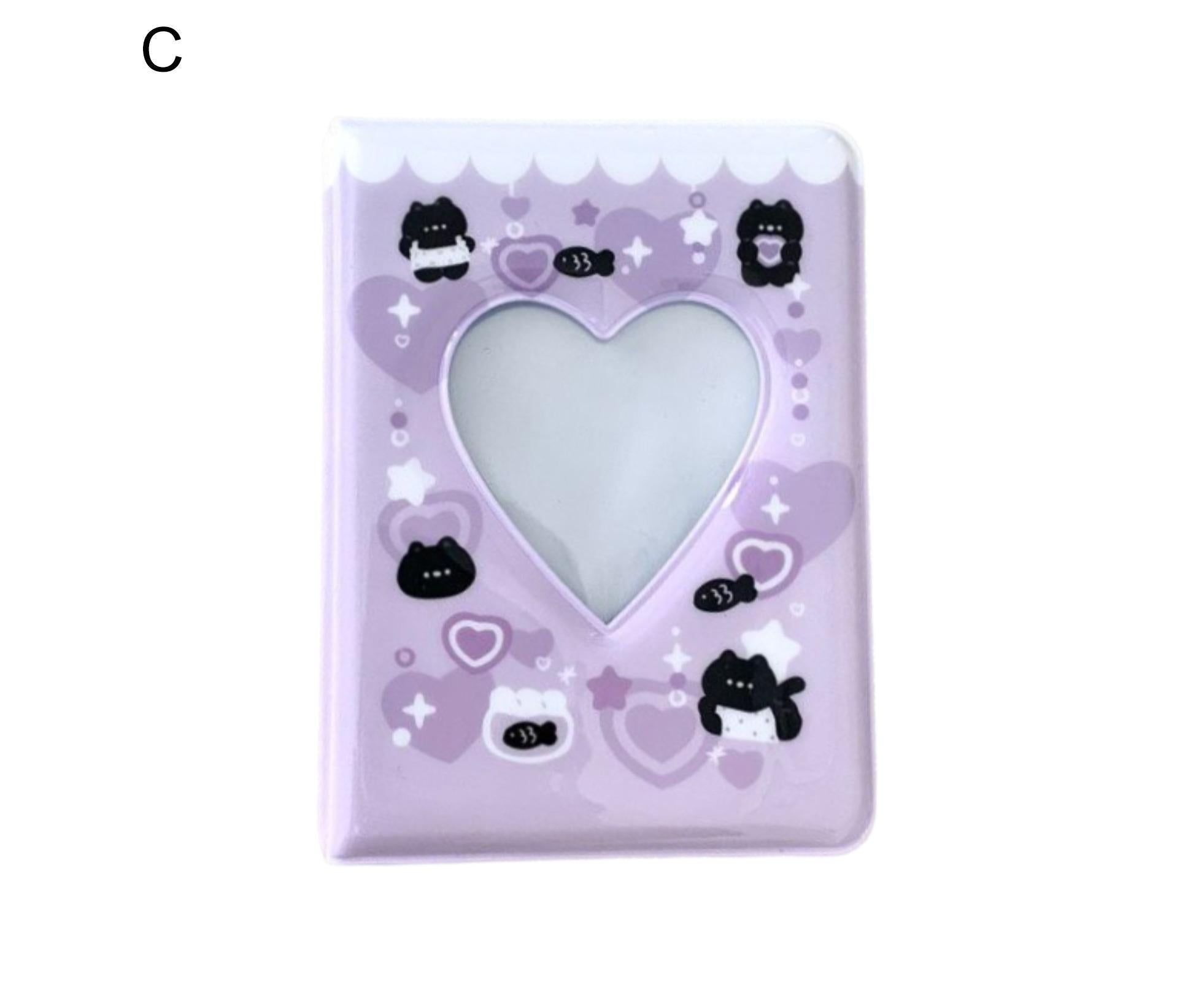 3 Inch 40 Pockets Card Book Waterproof Mini Cartoon Animal Photo Album Storage Pouch Dormitory Supplies - Image 3