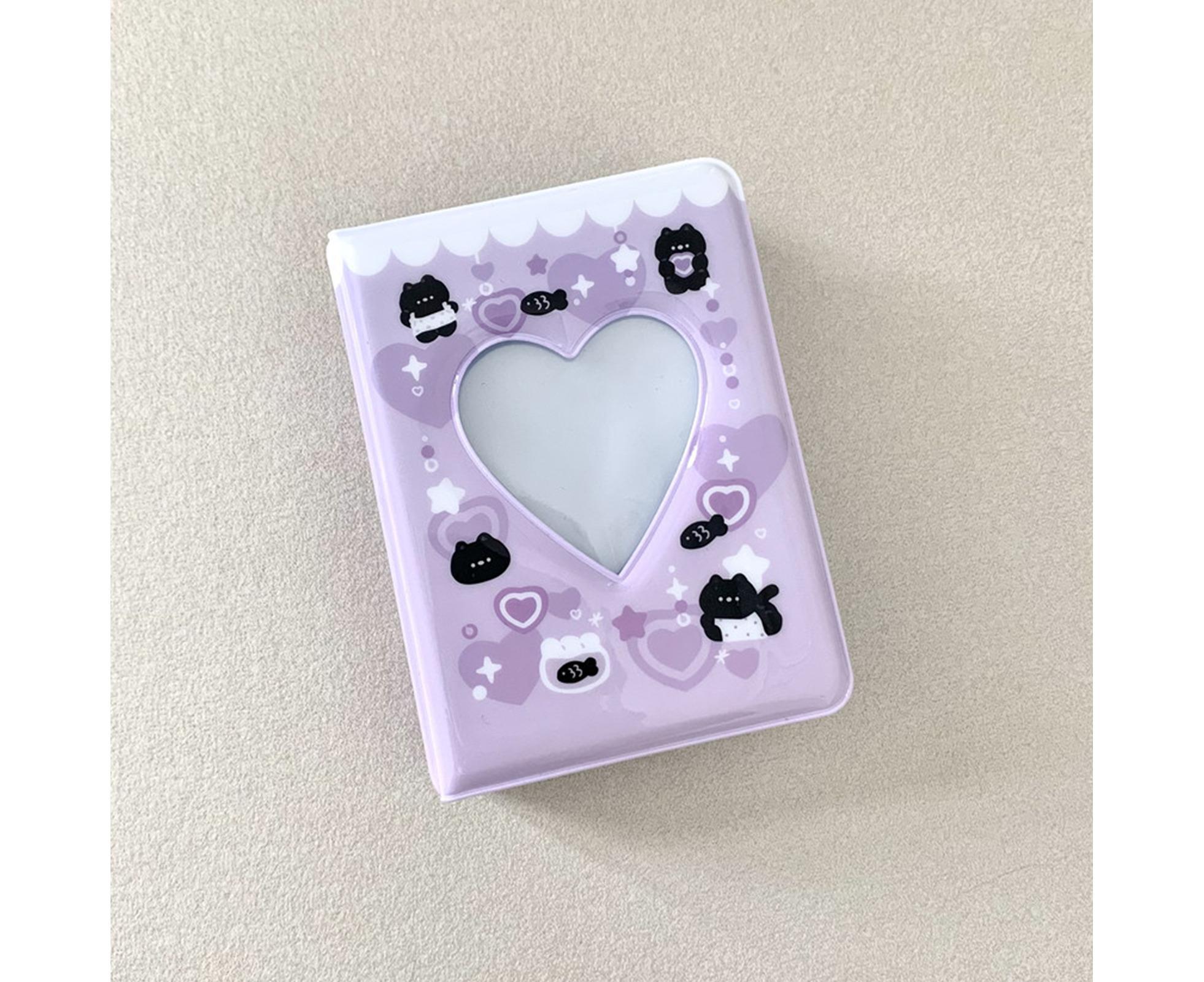 3 Inch 40 Pockets Card Book Waterproof Mini Cartoon Animal Photo Album Storage Pouch Dormitory Supplies - Image 4