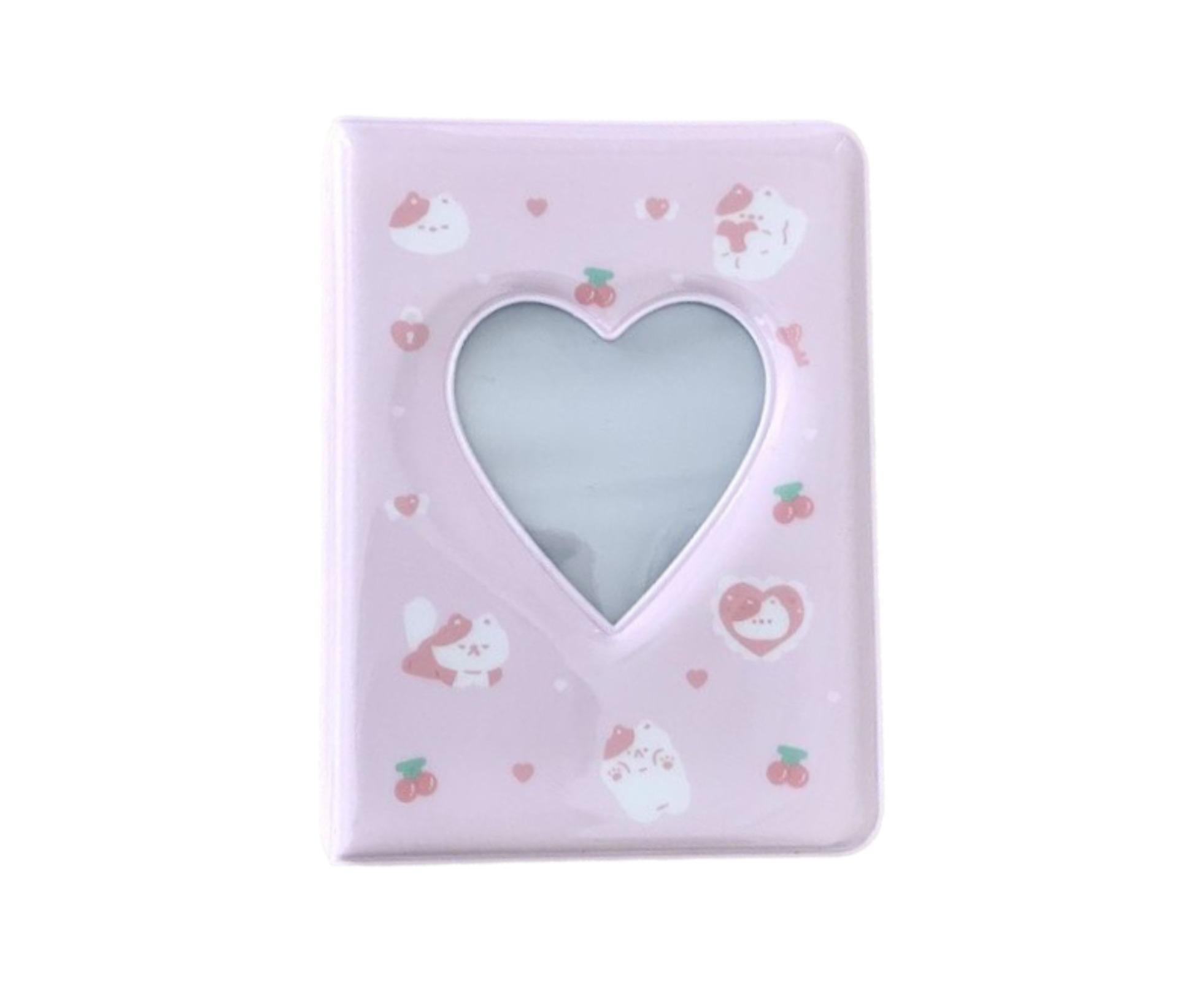 3 Inch 40 Pockets Card Book Waterproof Mini Cartoon Animal Photo Album Storage Pouch Dormitory Supplies - Image 1