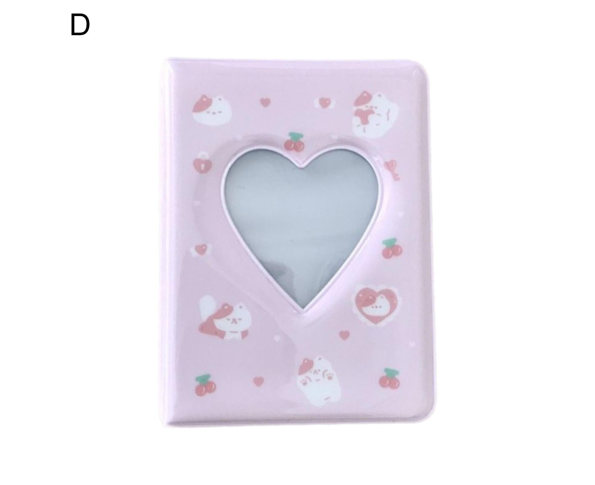 3 Inch 40 Pockets Card Book Waterproof Mini Cartoon Animal Photo Album Storage Pouch Dormitory Supplies - Image 3