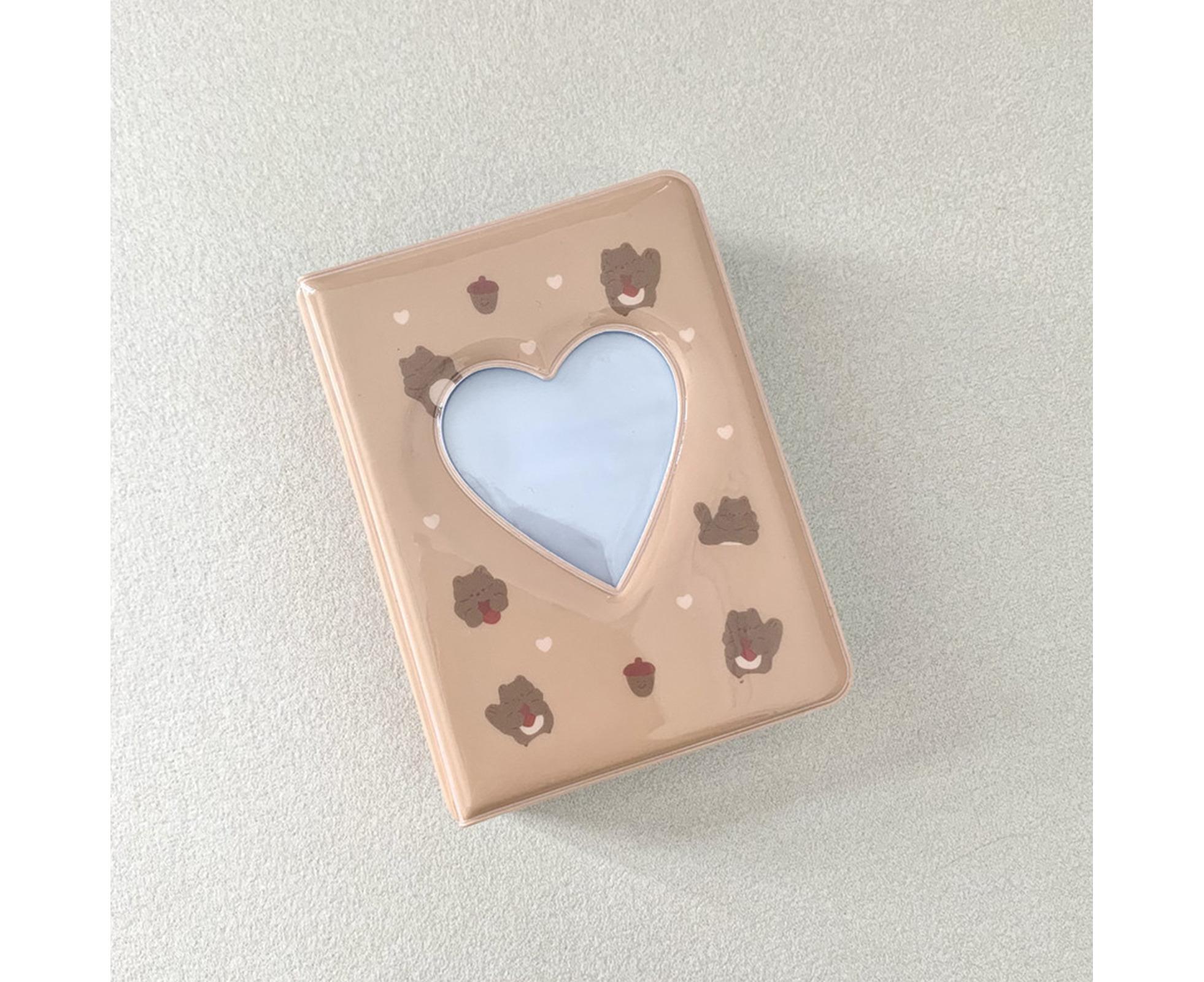 3 Inch 40 Pockets Card Book Waterproof Mini Cartoon Animal Photo Album Storage Pouch Dormitory Supplies - Image 4