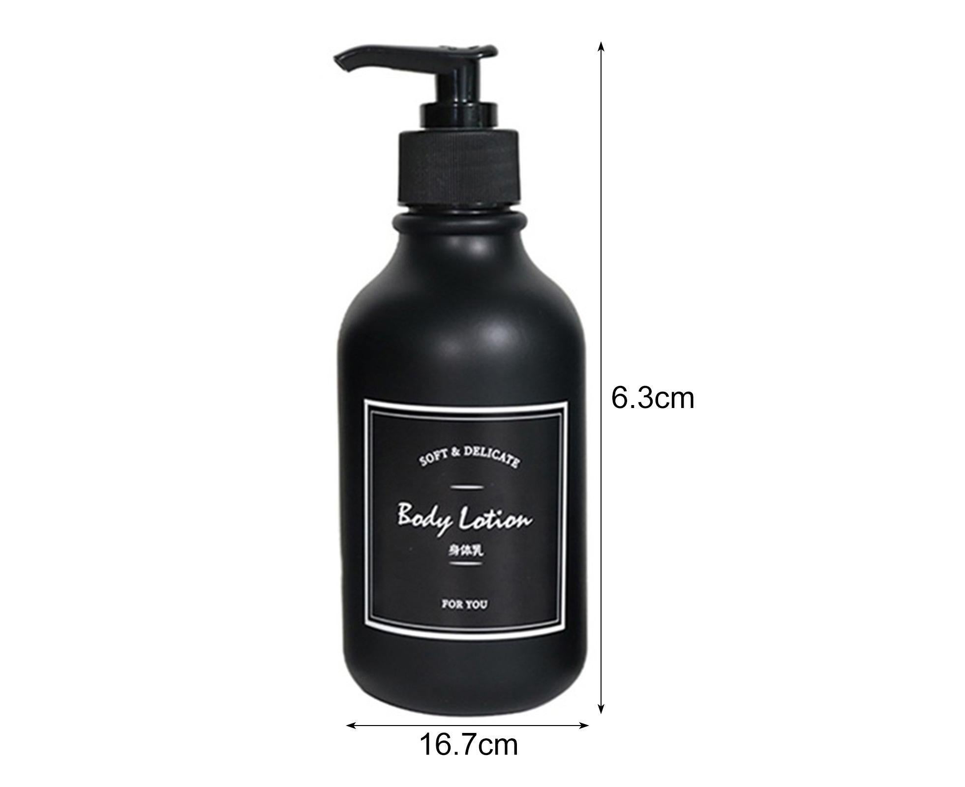 300ml Soap Dispenser Leak-proof Squeezable PET Pump Empty Shower Gel Bottle for Travel - Image 2