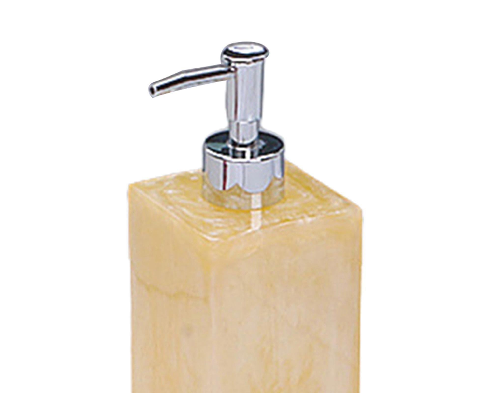 500ml Empty Hand Sanitizer Bottle Refillable Versatile Resin Marbling Press Lotion Dispenser for Bathroom - Image 4