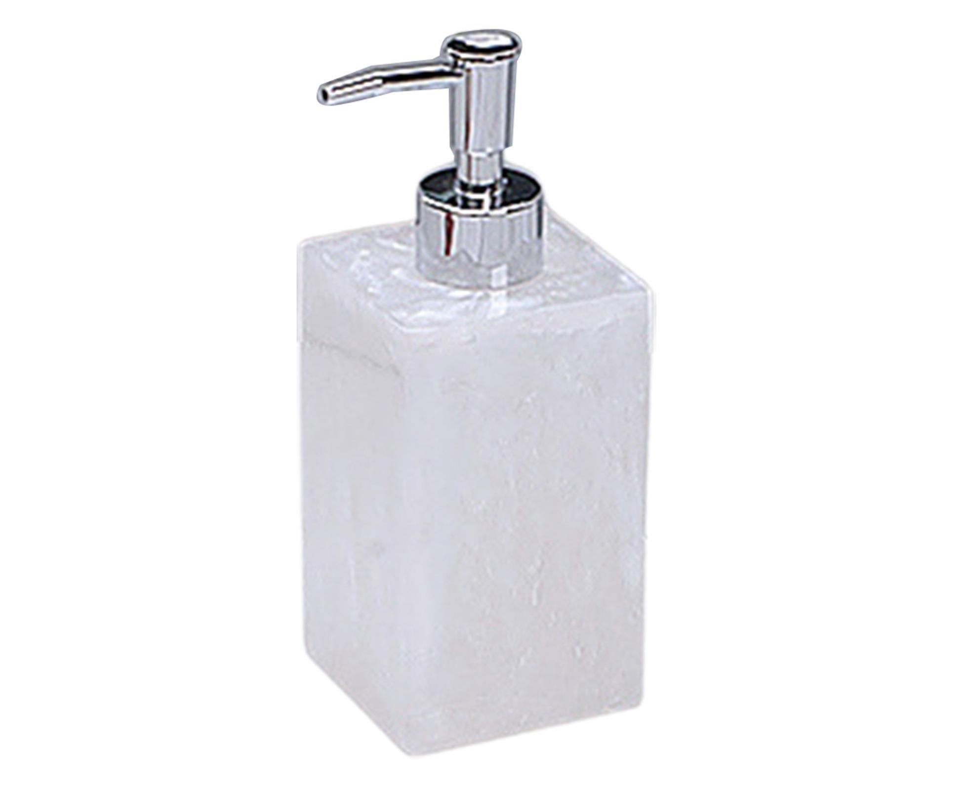 500ml Empty Hand Sanitizer Bottle Refillable Versatile Resin Marbling Press Lotion Dispenser for Bathroom - Image 1