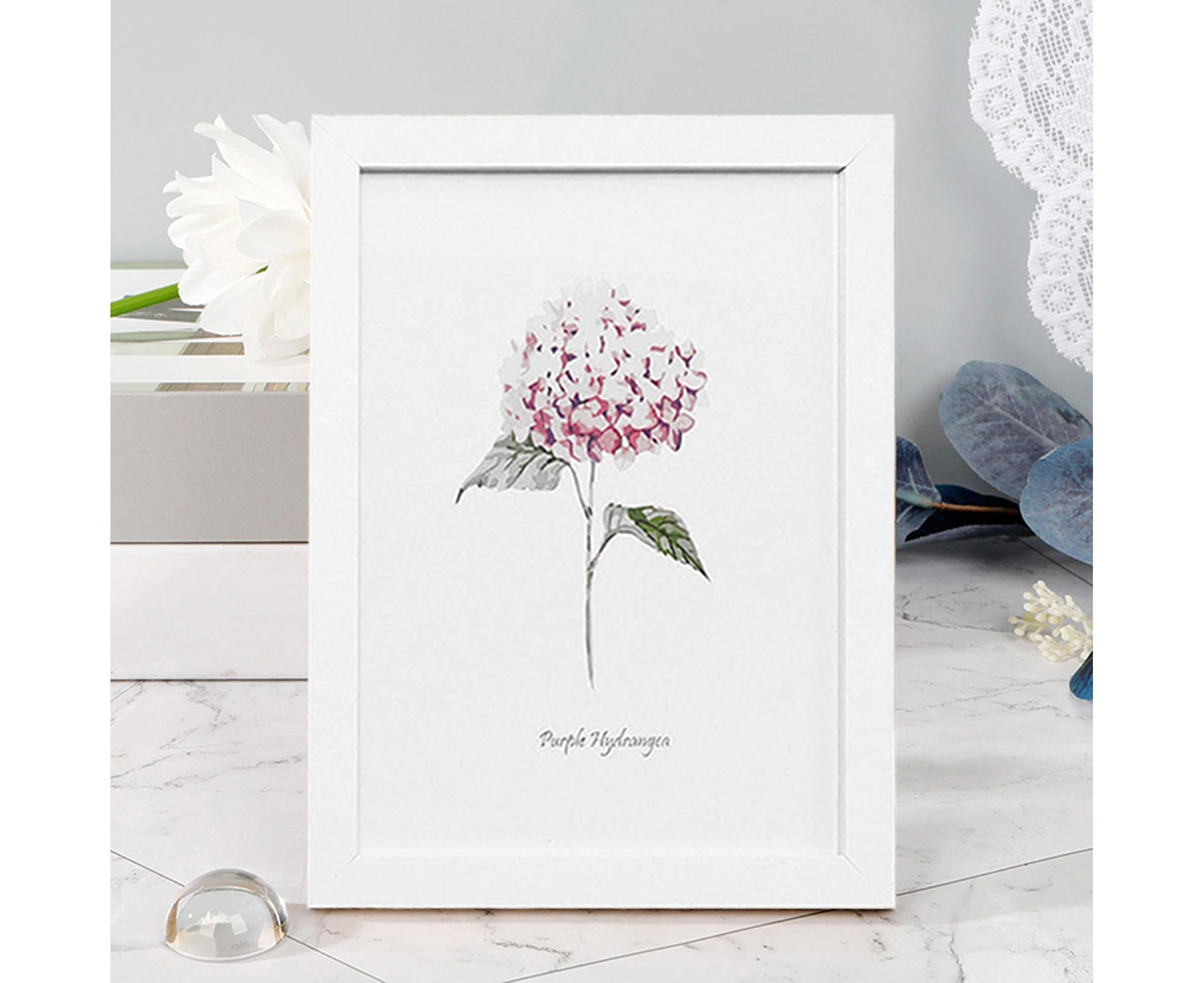 8/10-Inch Wooden Photo Frame High Clarity Glass Back Support Modern Heavy Duty Desktop Picture Display Decorative Frame Home Supplies - White 8inch - Image 5