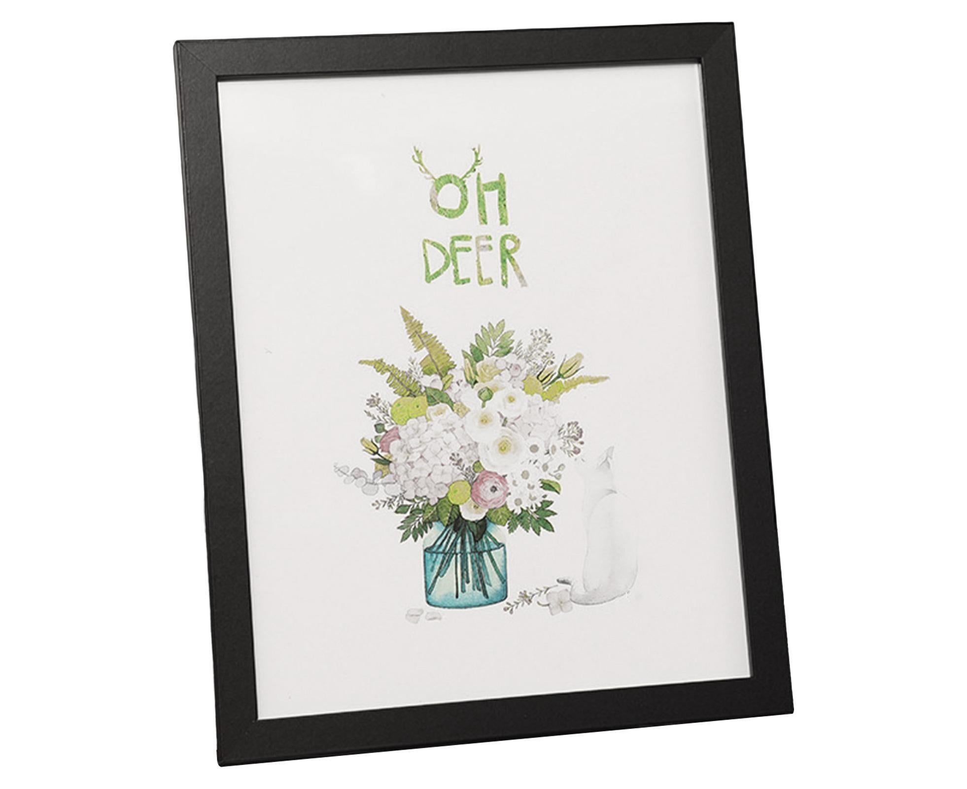 8/10-Inch Wooden Photo Frame High Clarity Glass Back Support Modern Heavy Duty Desktop Picture Display Decorative Frame Home Supplieslack 10inch - Image 1