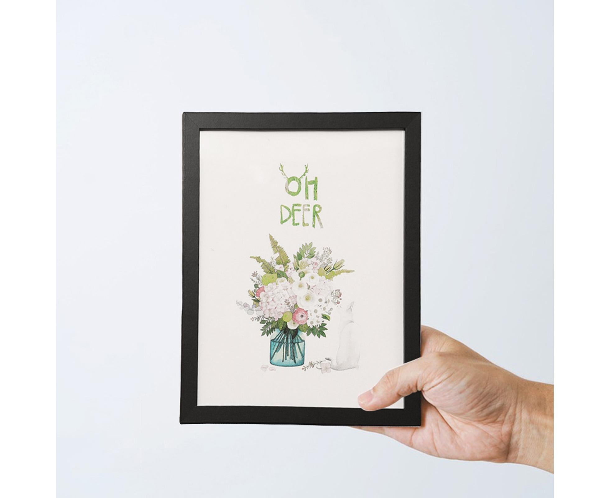 8/10-Inch Wooden Photo Frame High Clarity Glass Back Support Modern Heavy Duty Desktop Picture Display Decorative Frame Home Supplieslack 10inch - Image 3