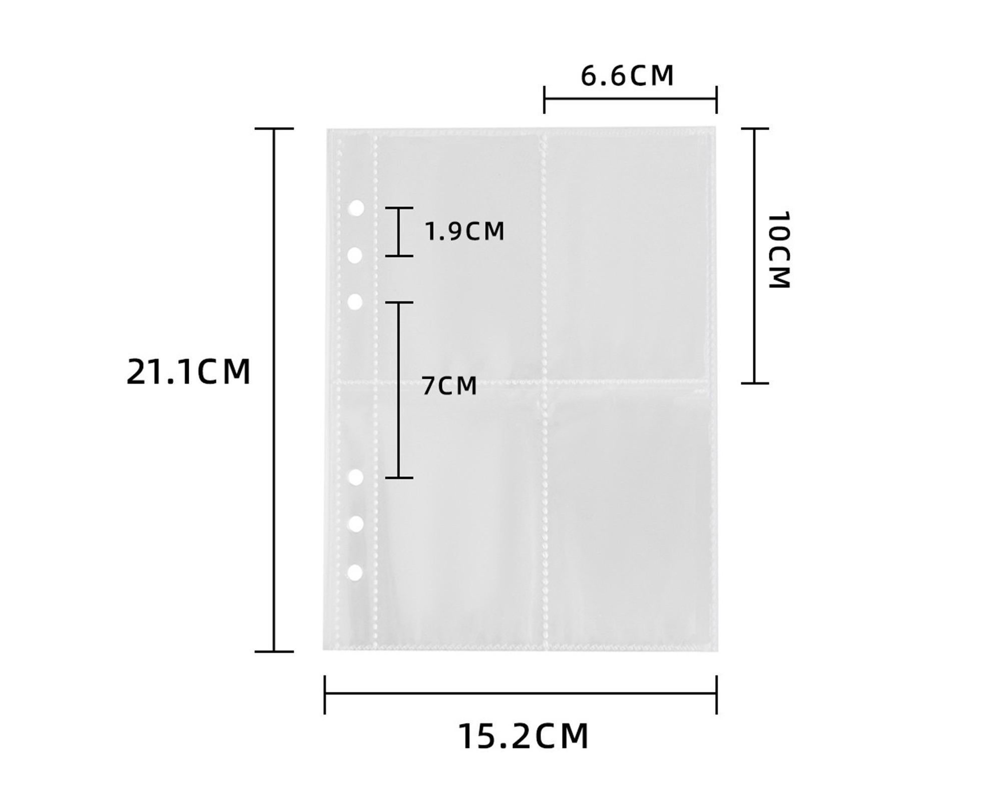 A5 Plush Cartoon Binder with 20 Photo Inner Sleeves Modern Practical Photo Album for Picture Cards Storage - Beige - Image 5