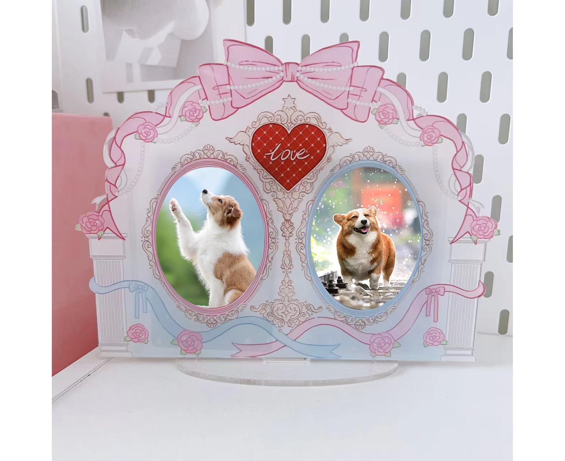 Acrylic Standing Photo Frame Stylish Desktop Decor Sturdy Dustproof Waterproof for Your Favorite Photos - Image 3