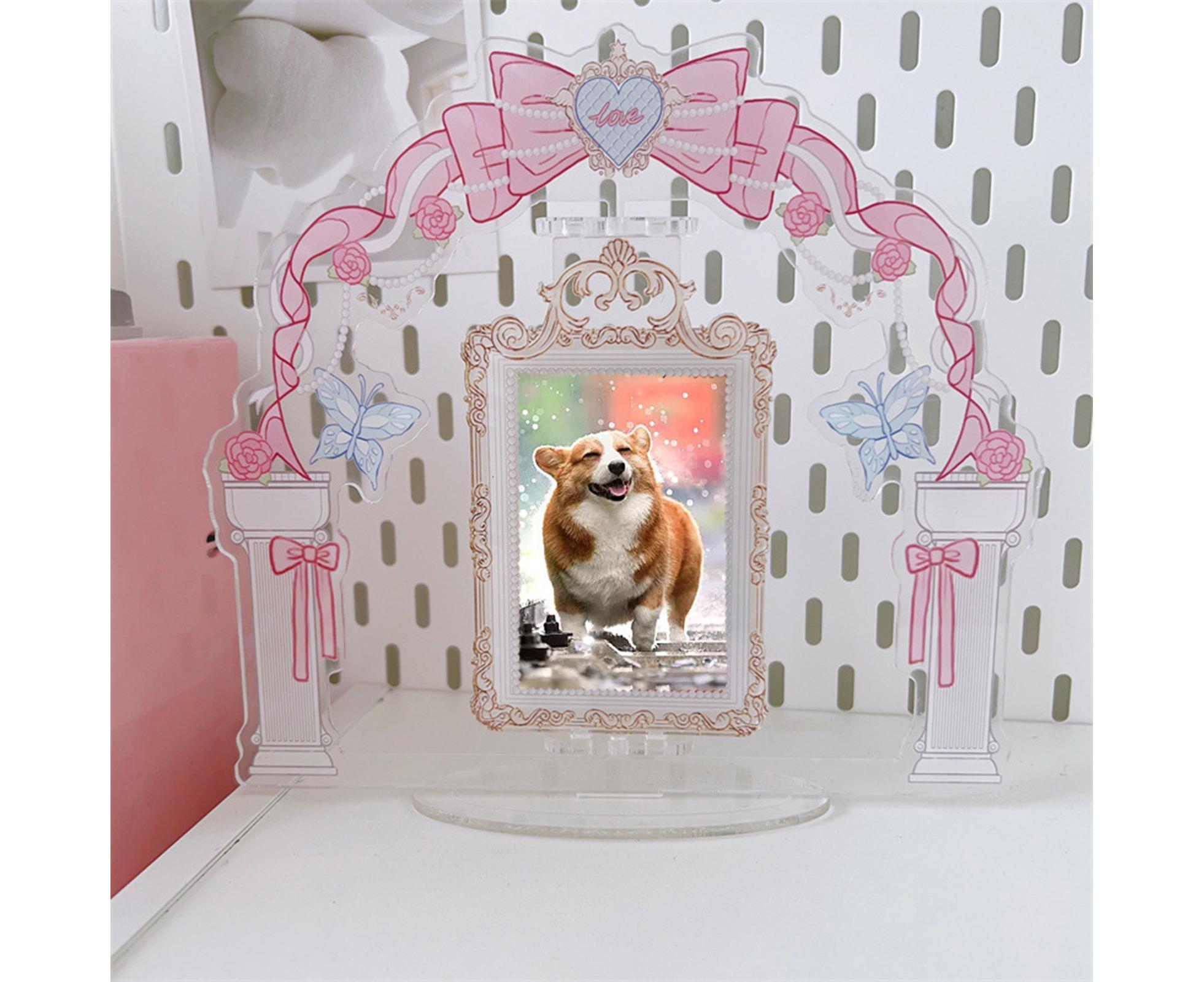 Acrylic Standing Photo Frame Stylish Desktop Decor Sturdy Dustproof Waterproof for Your Favorite Photos - Image 3