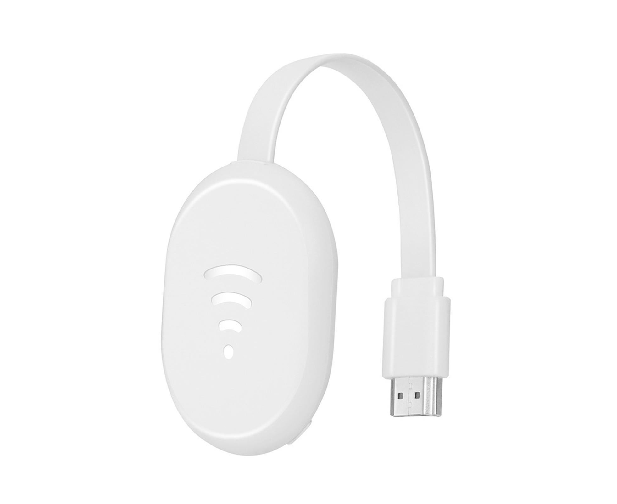 E38 Display Dongle Stable Transmission Widely Compatible 1080P Off-screen Push Video Streamer for Android - White - Image 1