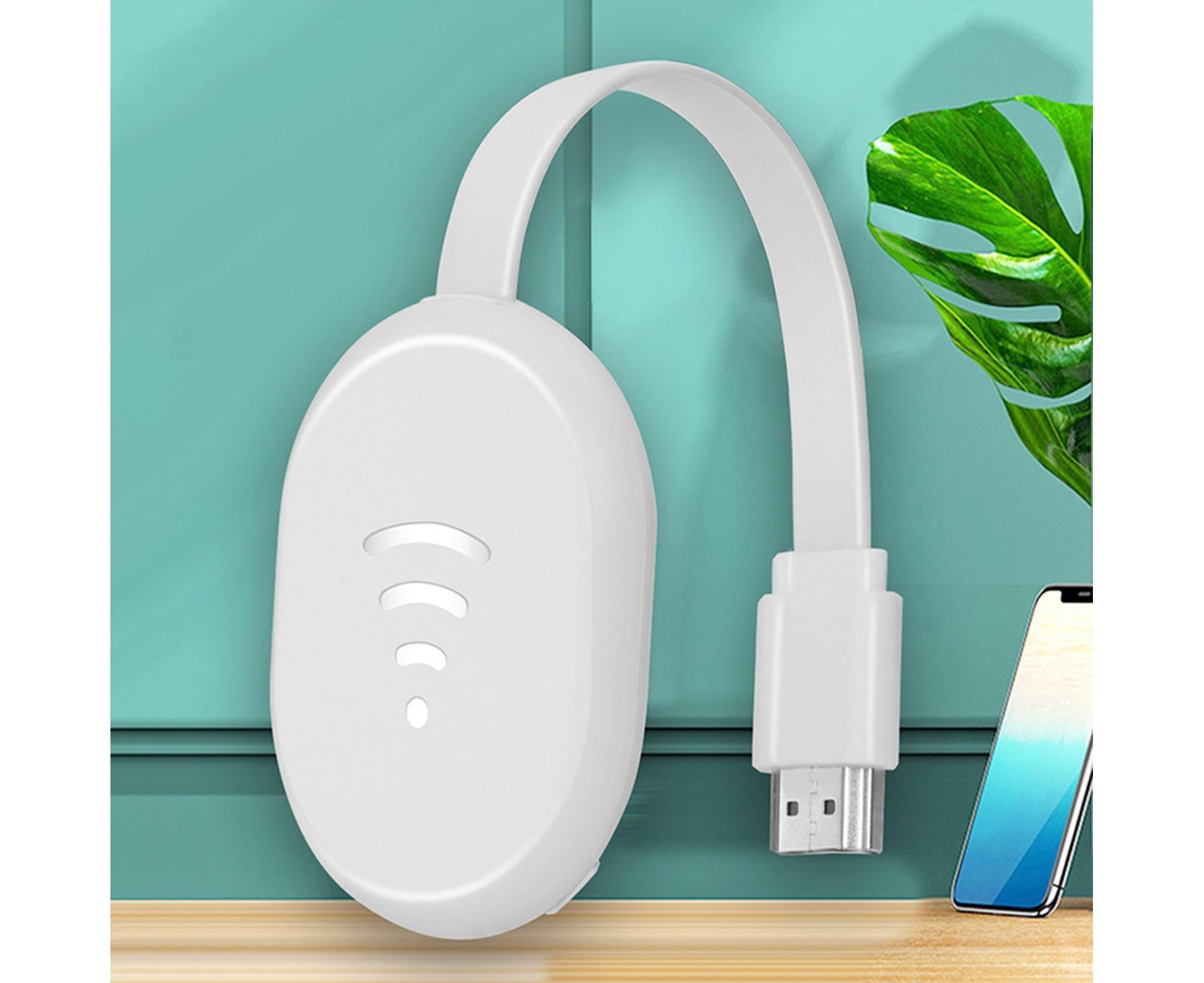E38 Display Dongle Stable Transmission Widely Compatible 1080P Off-screen Push Video Streamer for Android - White - Image 4
