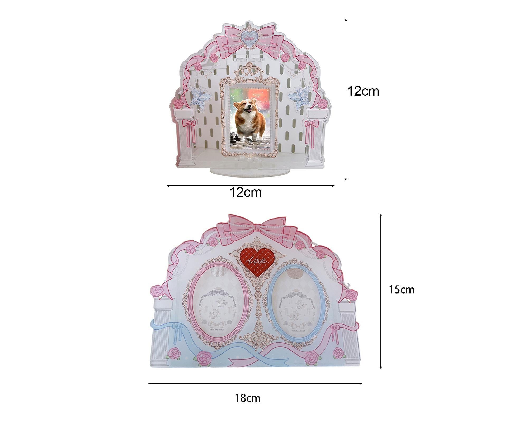 Acrylic Standing Photo Frame Stylish Desktop Decor Sturdy Dustproof Waterproof for Your Favorite Photos - Image 2