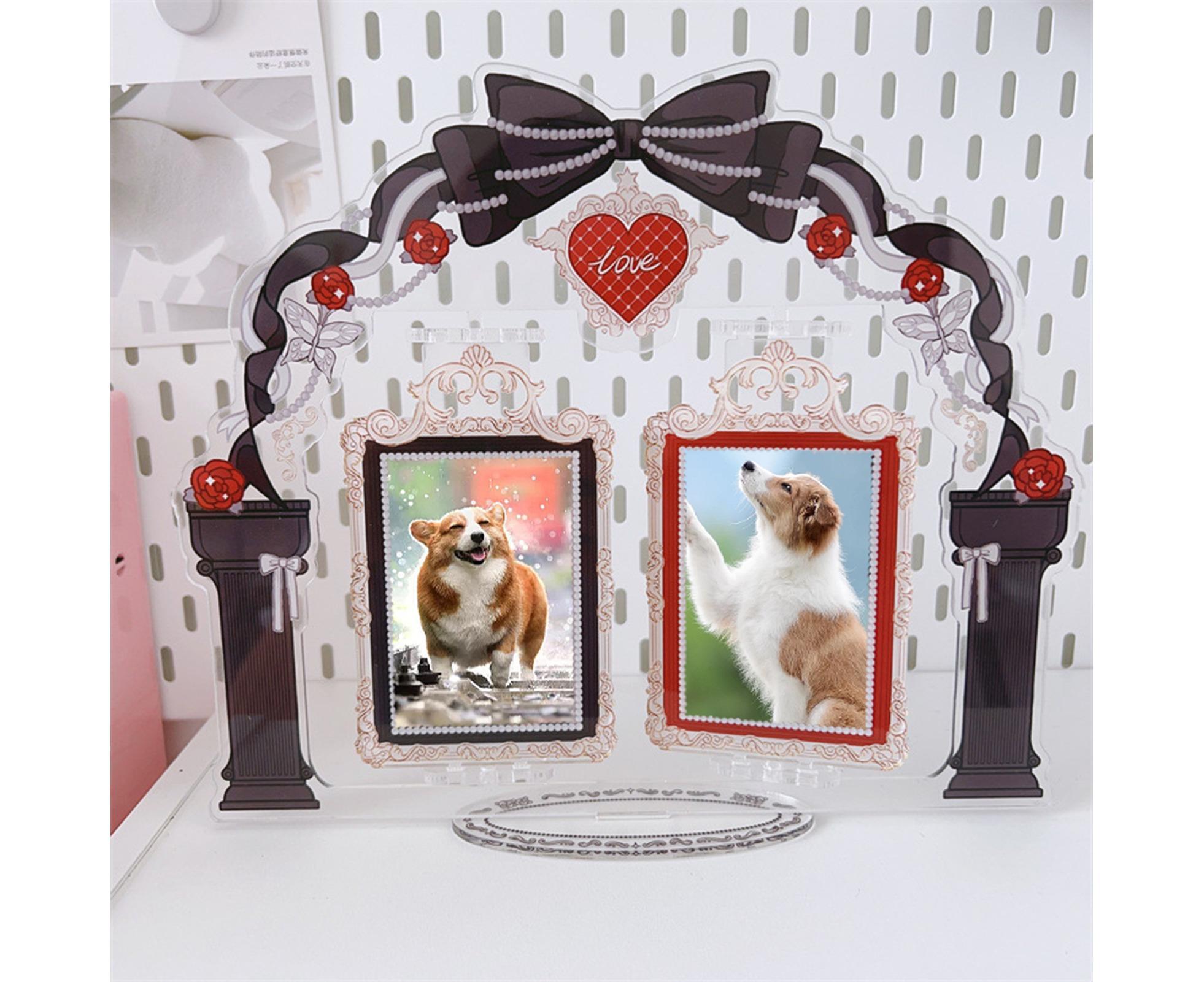 Acrylic Standing Photo Frame Stylish Desktop Decor Sturdy Dustproof Waterproof for Your Favorite Photos - Image 3