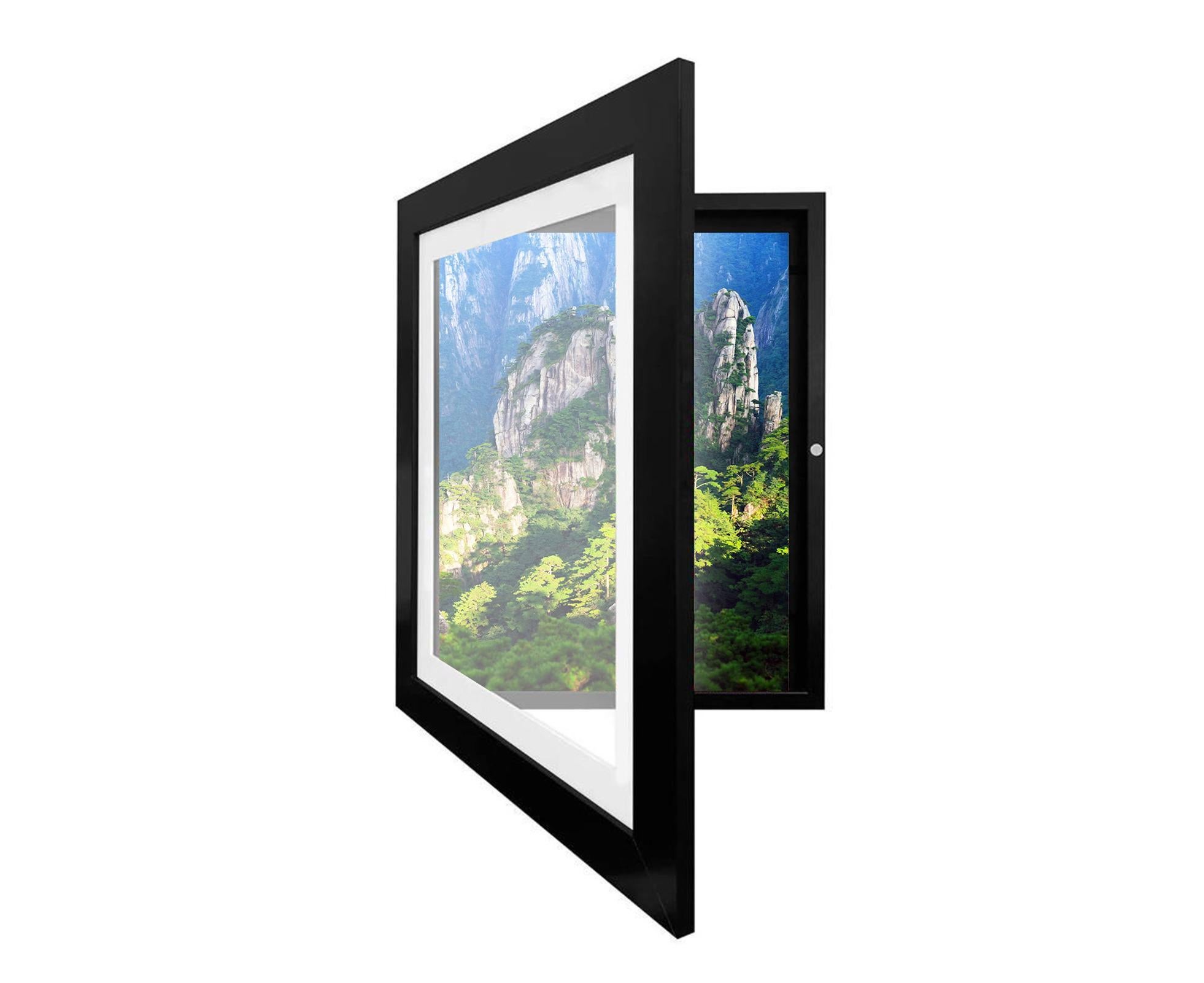 babies Art Frame Front Opening Changeable Wood grip Seal Picture Photo Display Storage Frame Home Supplieslack - Image 3