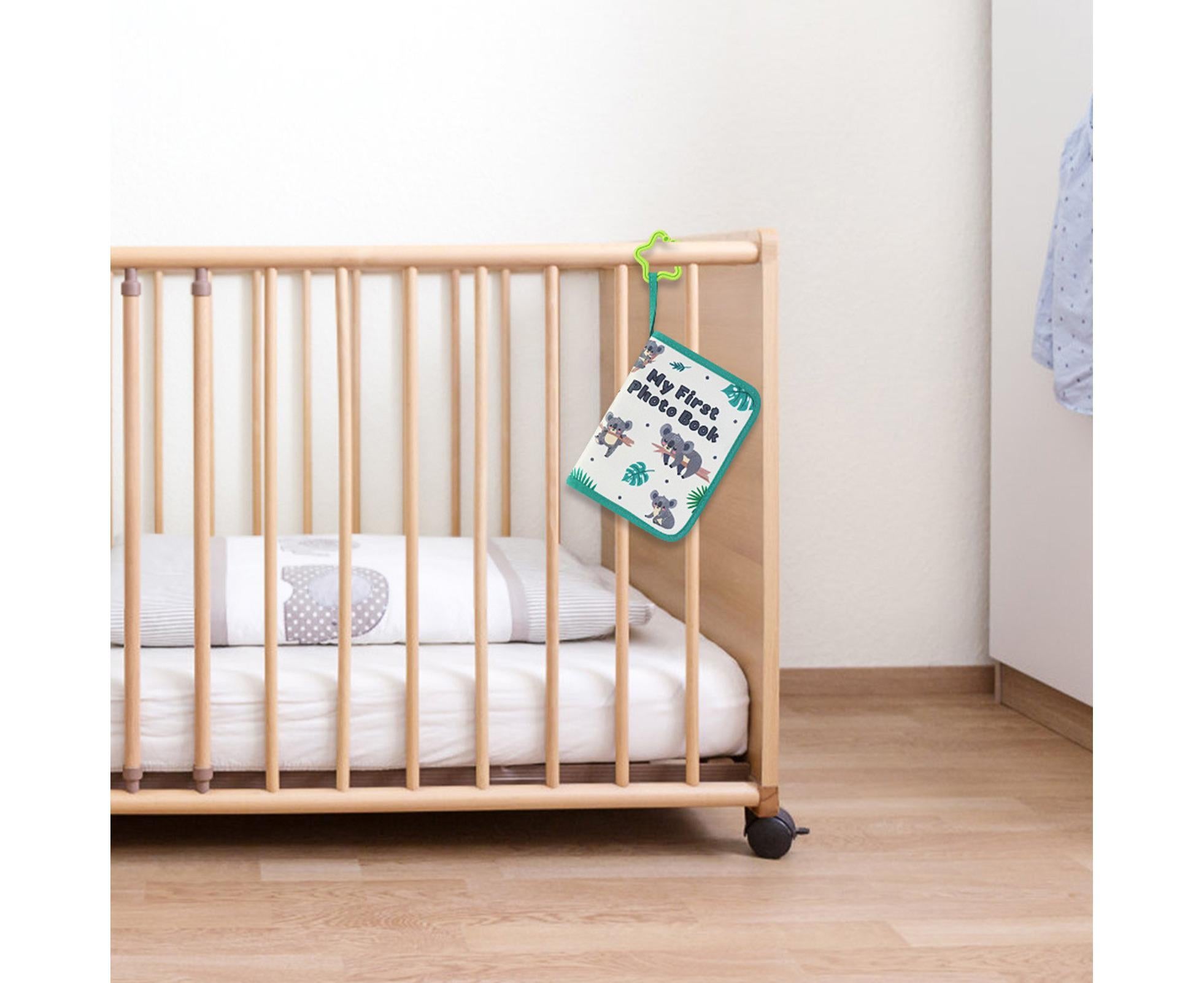 babies Photo Album Promote Brain Development Create Lasting Memories Soft Cloth Photo Book for babiess - Light Green - Image 6
