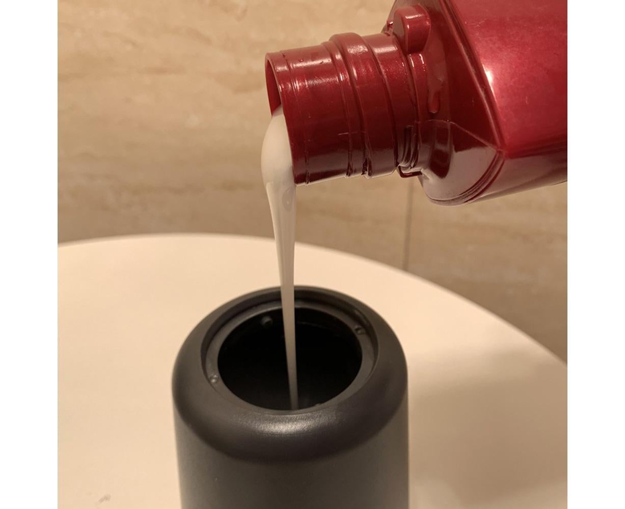Bathroom Kitchen Lotion Shampoo Liquid Soap Dispenser Plastic Storage Bottle-Black - Image 6